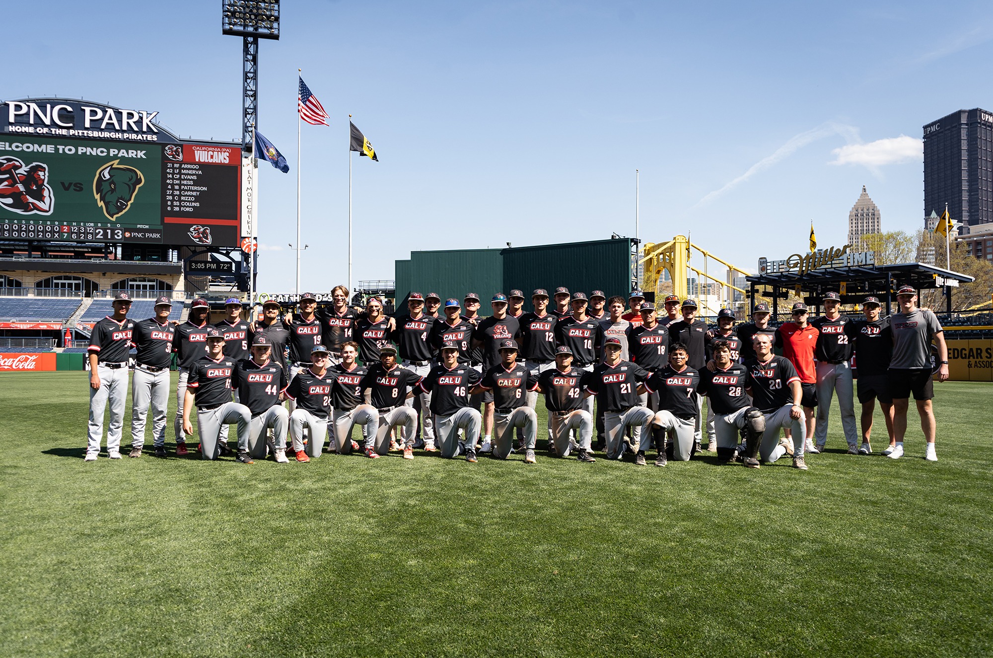 baseball team photo at pnc 2026