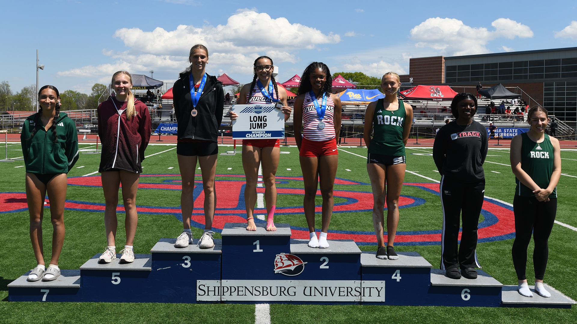2026 psac oudoor w long jump podium