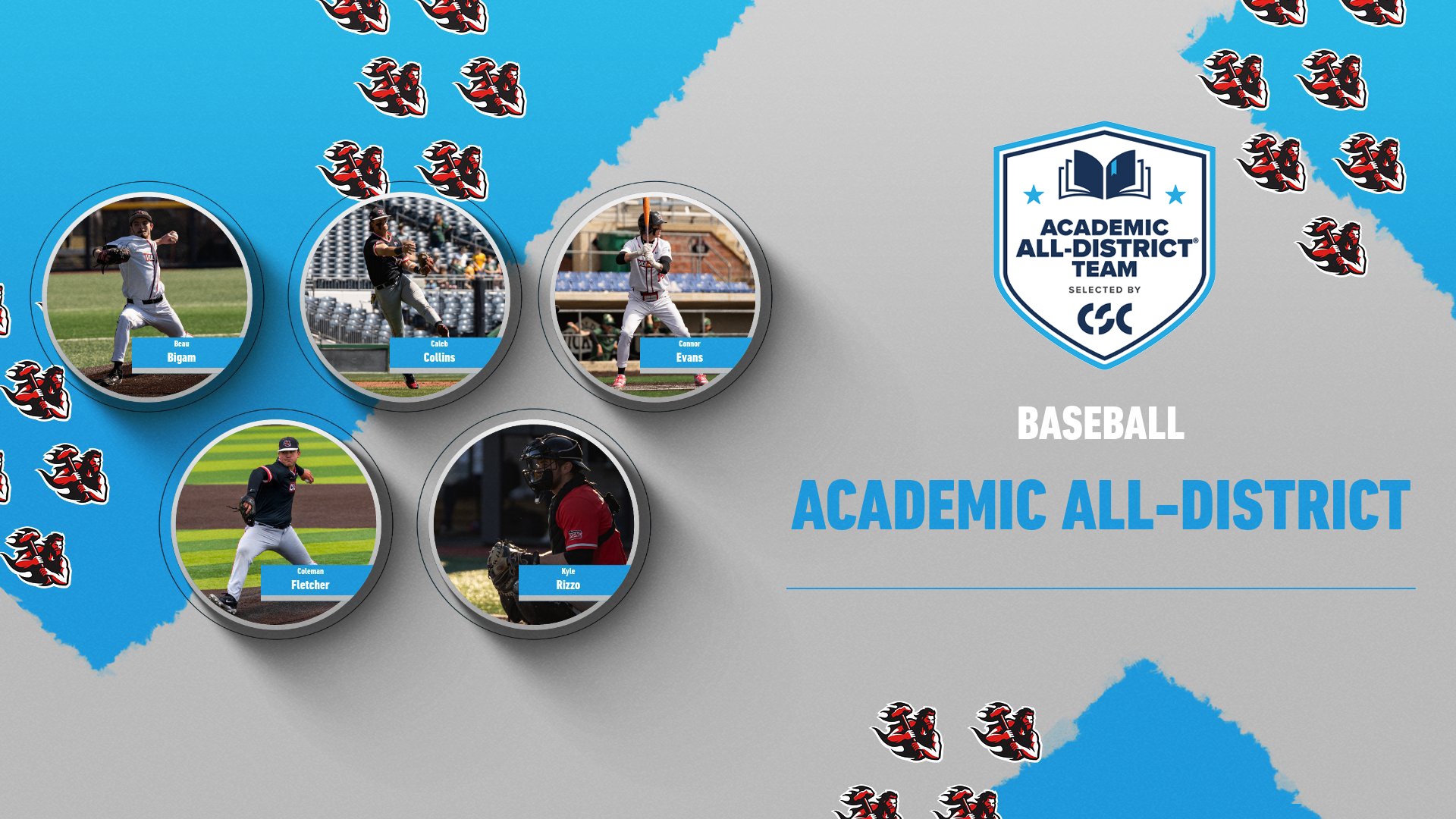 baseball csc academic all-district 2026