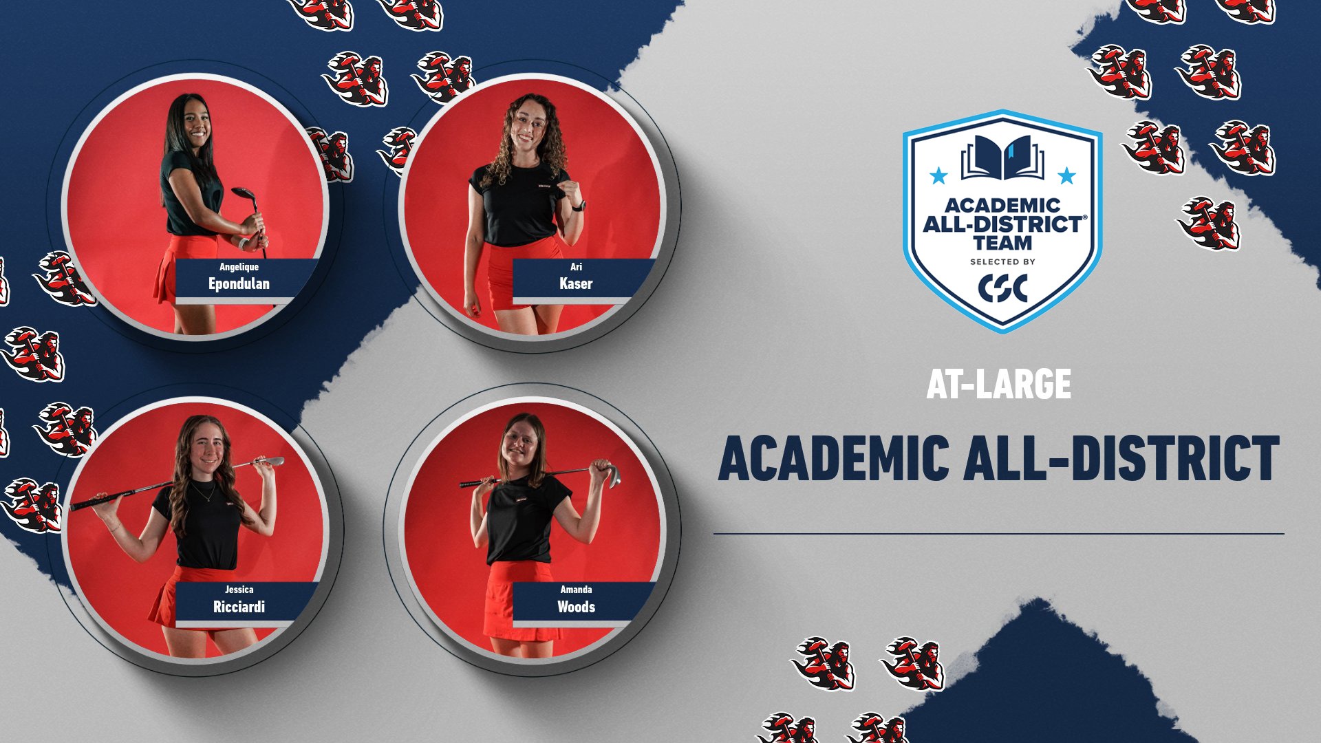 wgolf csc academic all-district 2026