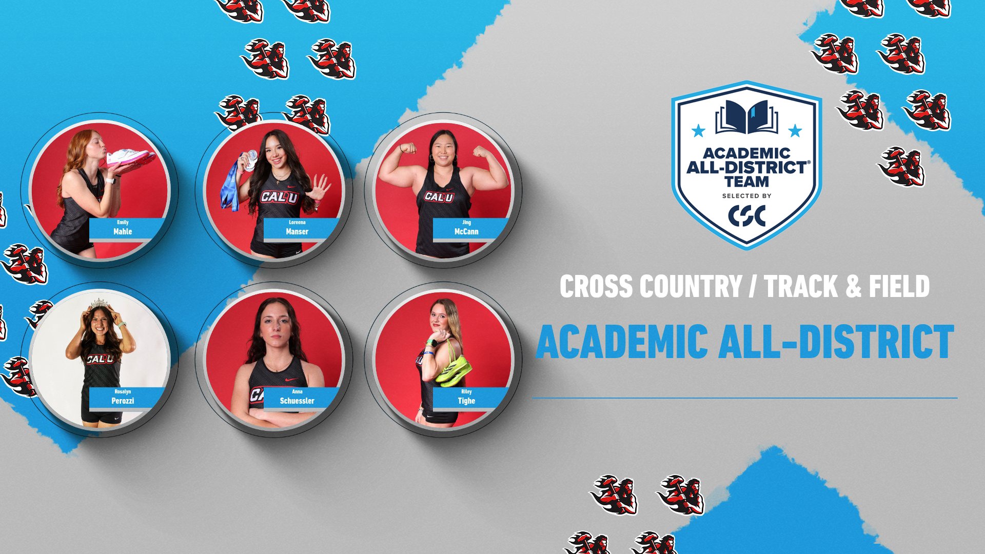 w xc track csc academic all-district 2026