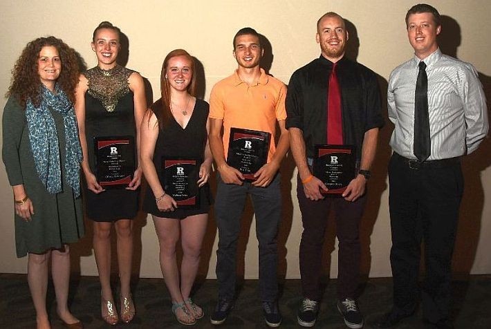 Rowing team MVPs, Most Dedicated at 2016 Athletic Awards Banquet