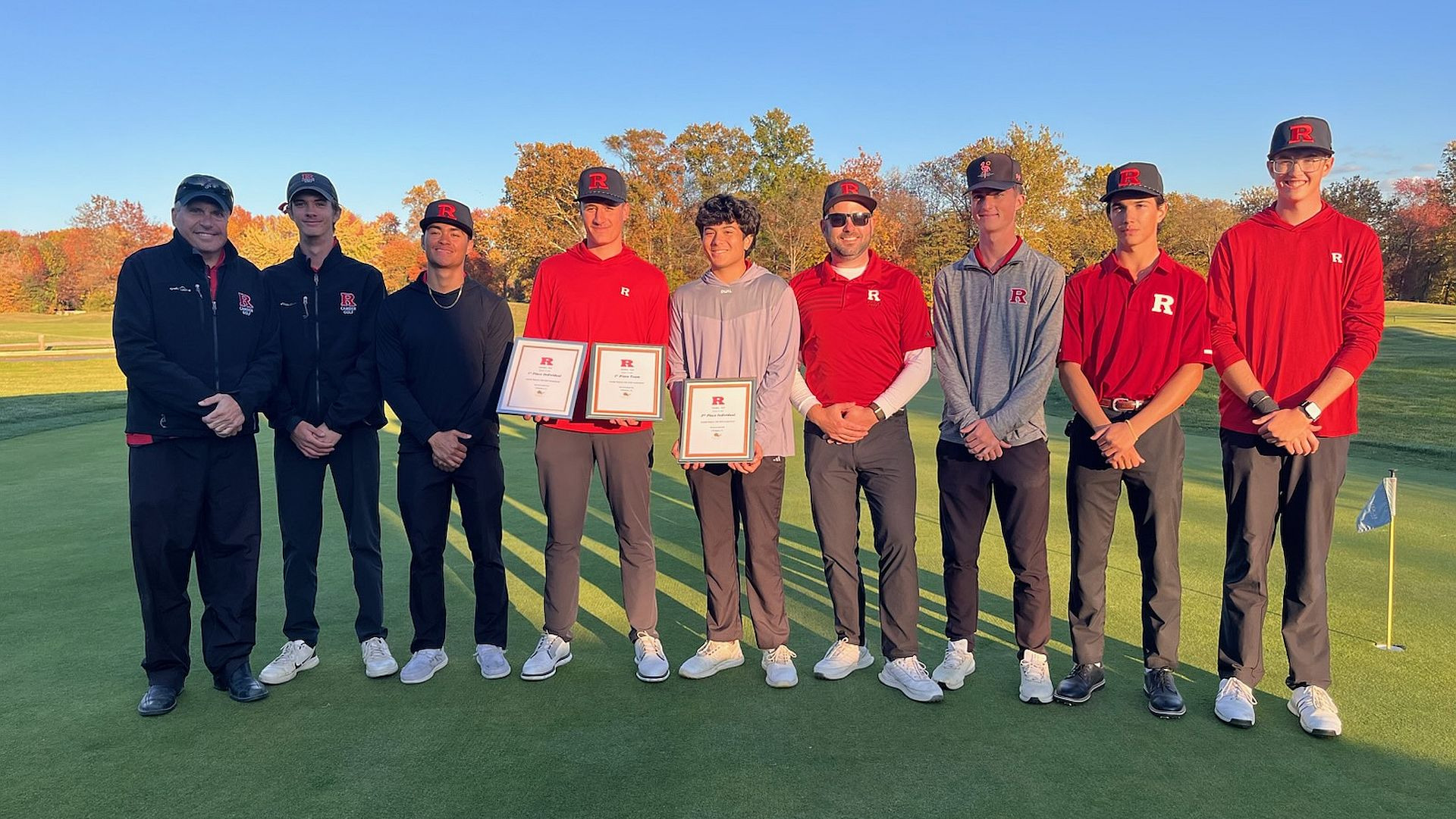 Golf team at RU-Camden Inv. Oct. 27, 2025