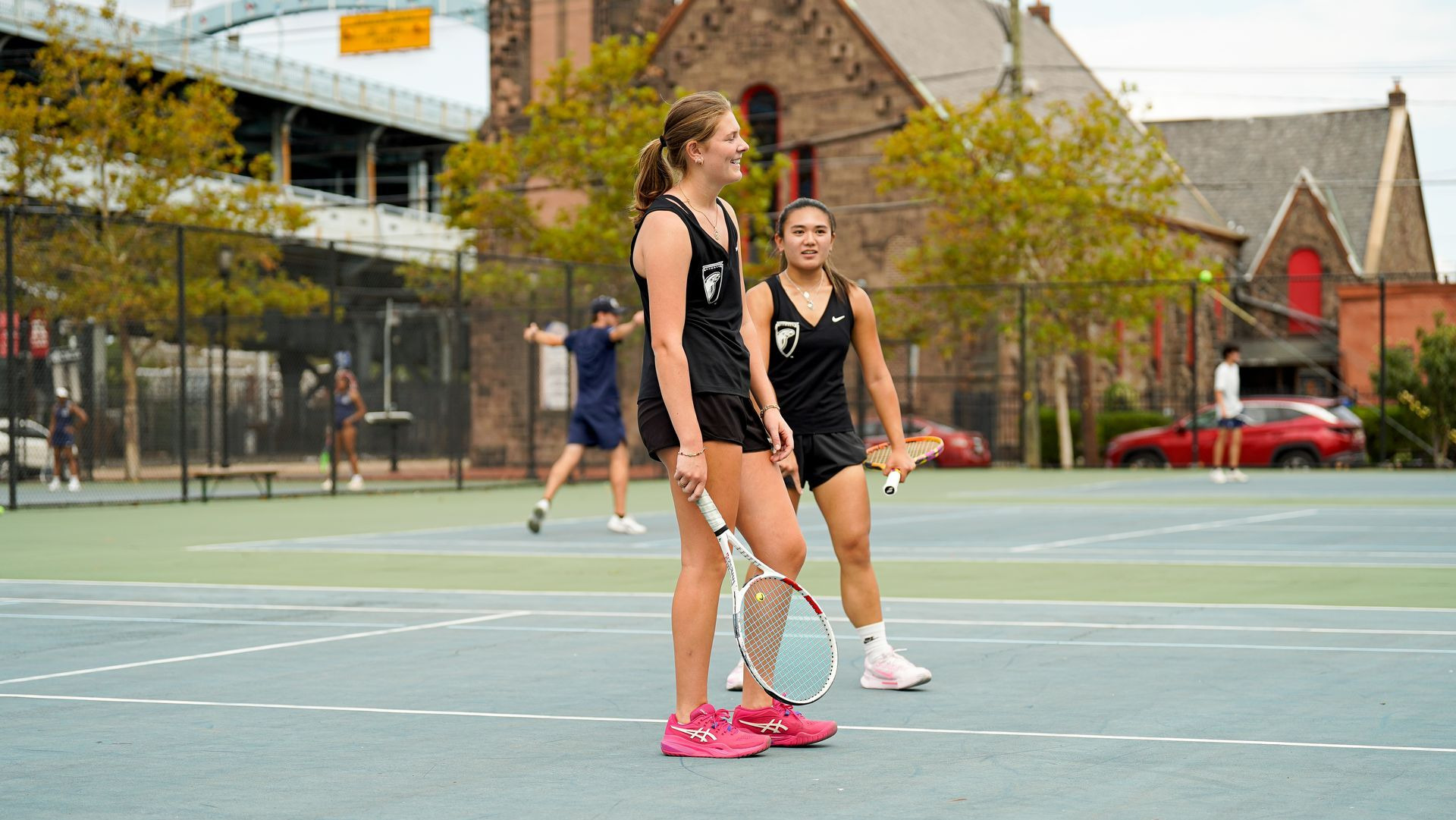 Grace Albert and Jilliane Jaugan