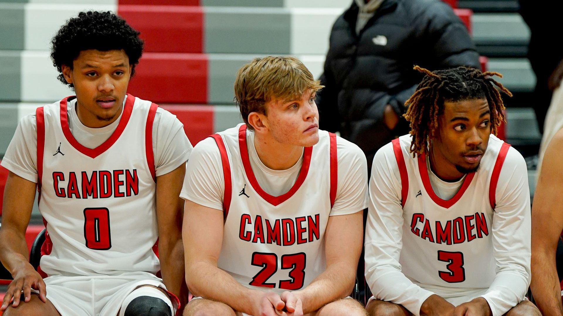 Keion Elliott, Ryan Senft and Caleb Crosby