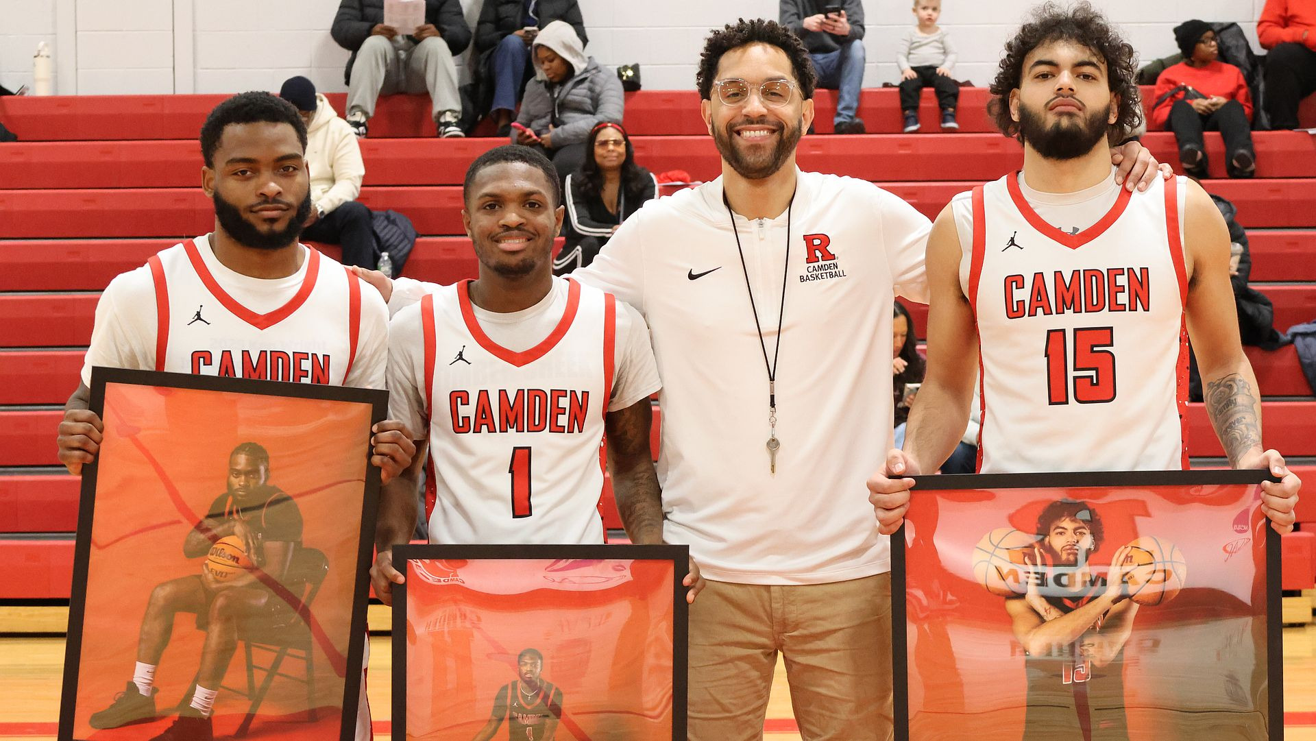 Men's Basketball Senior Day, Waters, Benjamin, Pradia, Downs