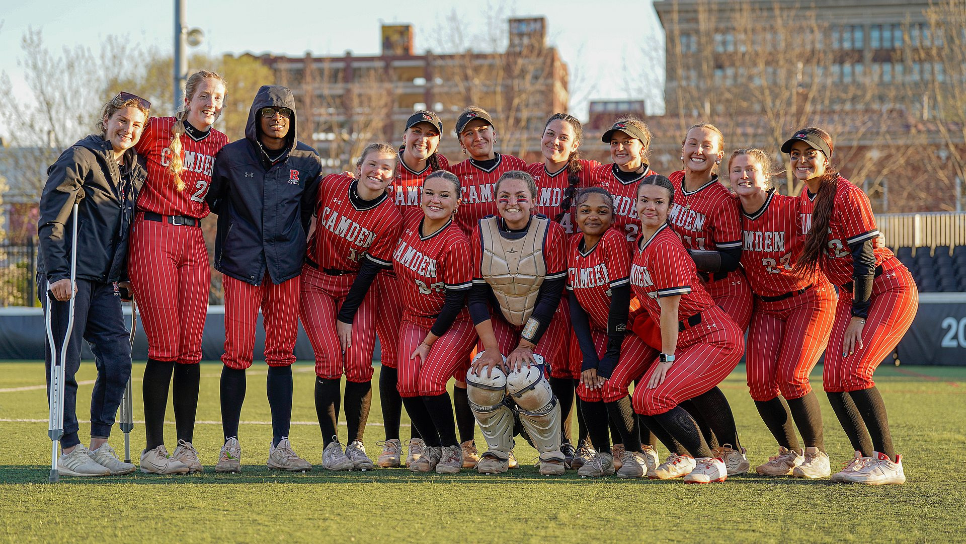 Rutgers-Camden softball team