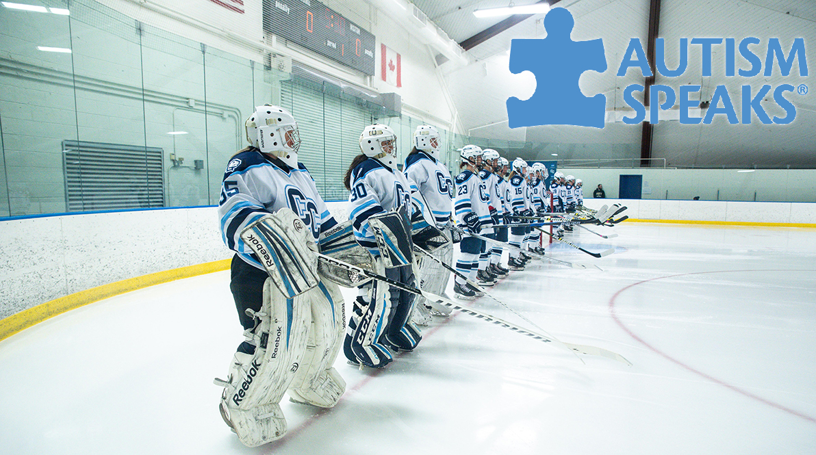 Women's Ice Hockey to Host 5th Annual Autism Speaks Game on Saturday