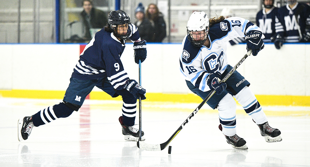 Women's Ice Hockey Falls to Hamilton Connecticut College