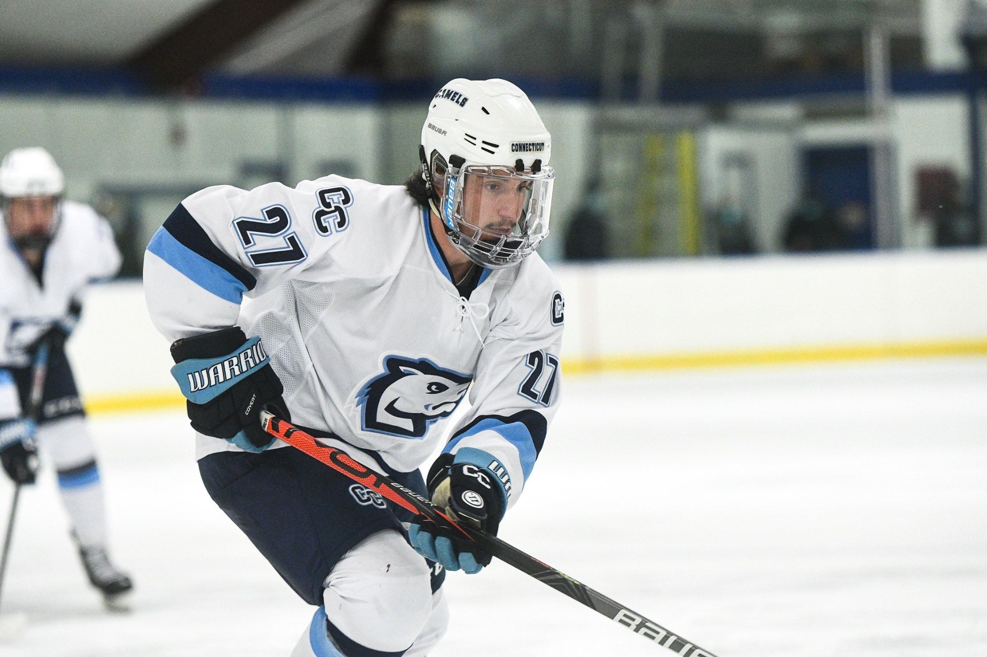 Men's Ice Hockey Dominates Manhattanville For First Victory Of Season Connecticut College