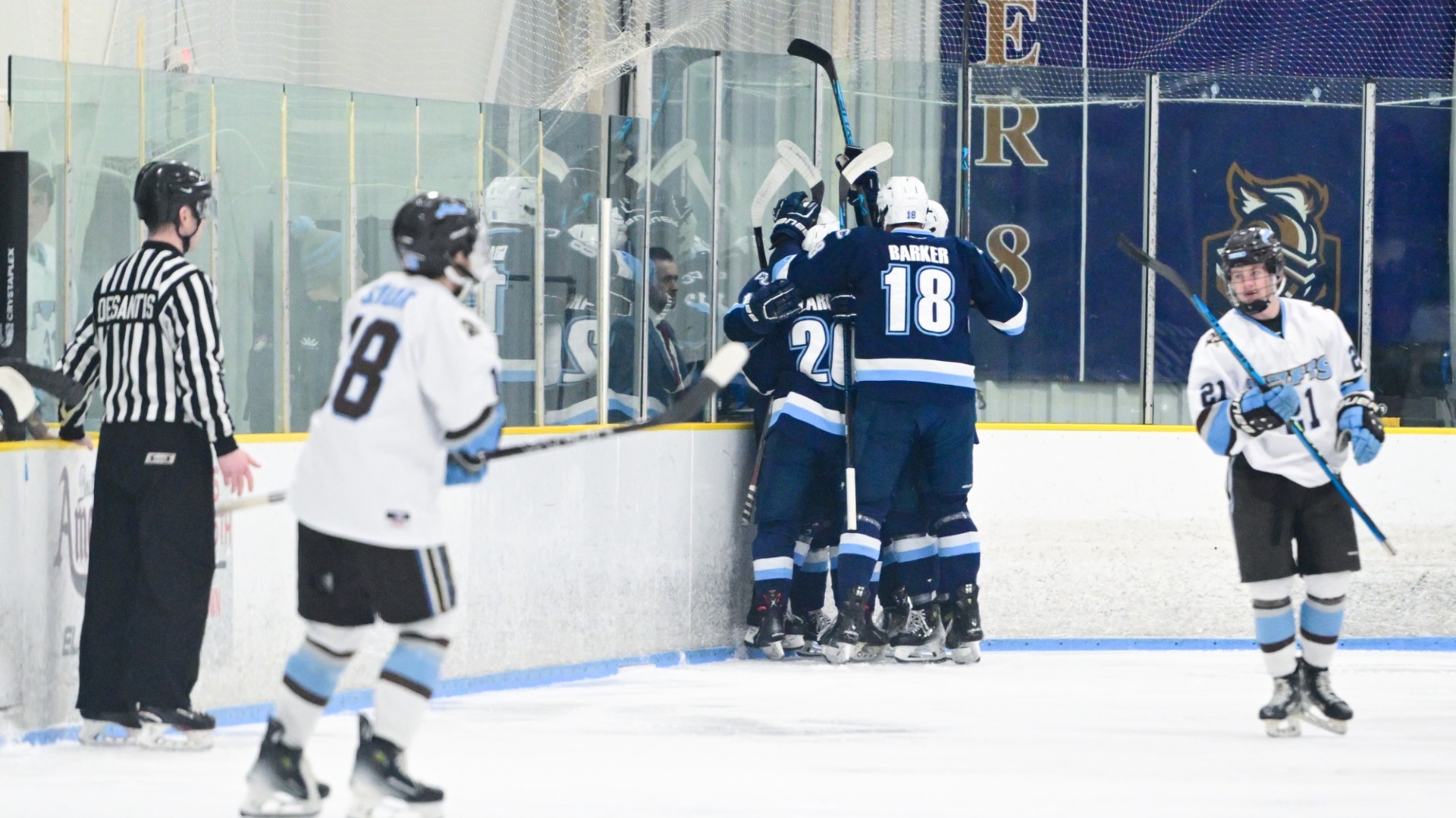 Men's Hockey's Comeback Falls Short at Tufts in NESCAC Quarterfinal Connecticut College