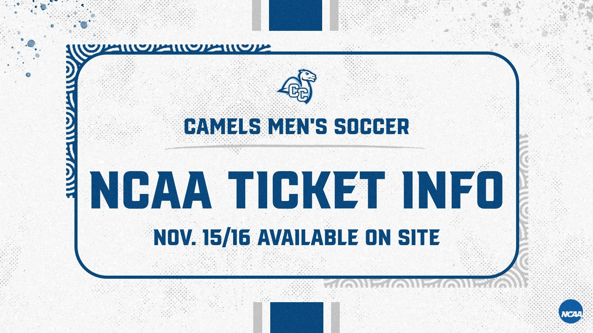 2025 NCAA Men's Soccer Ticket Info