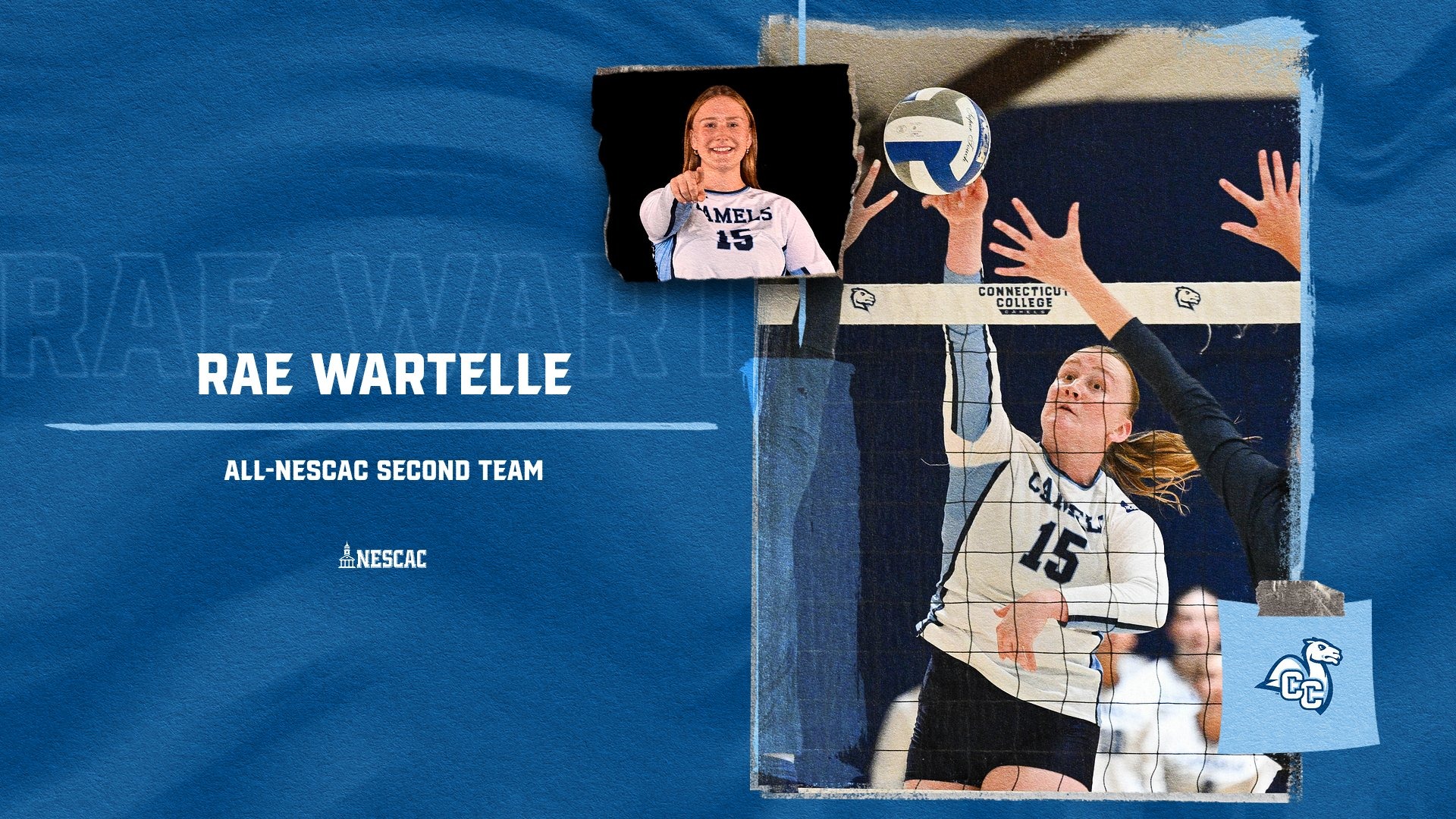 Rae Wartelle All-NESCAC Second Team