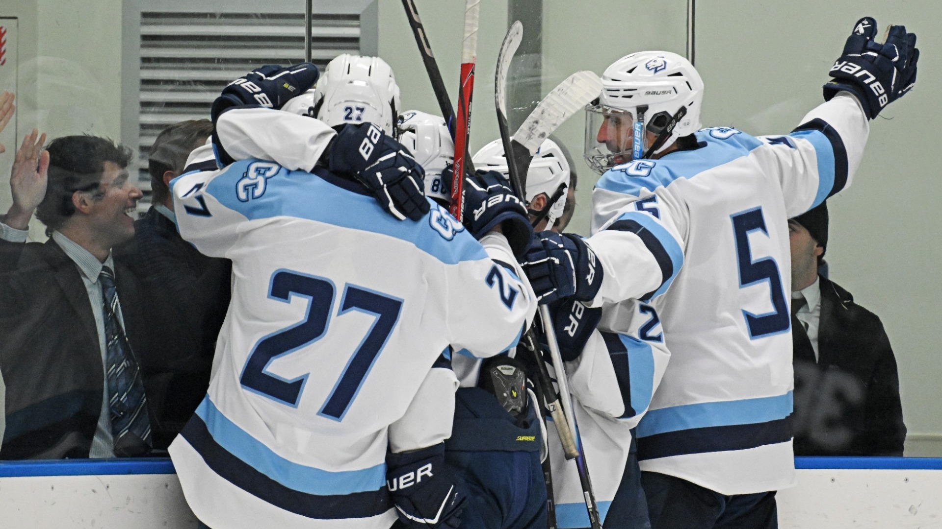 MIH Goal Celebration vs Bowdoin