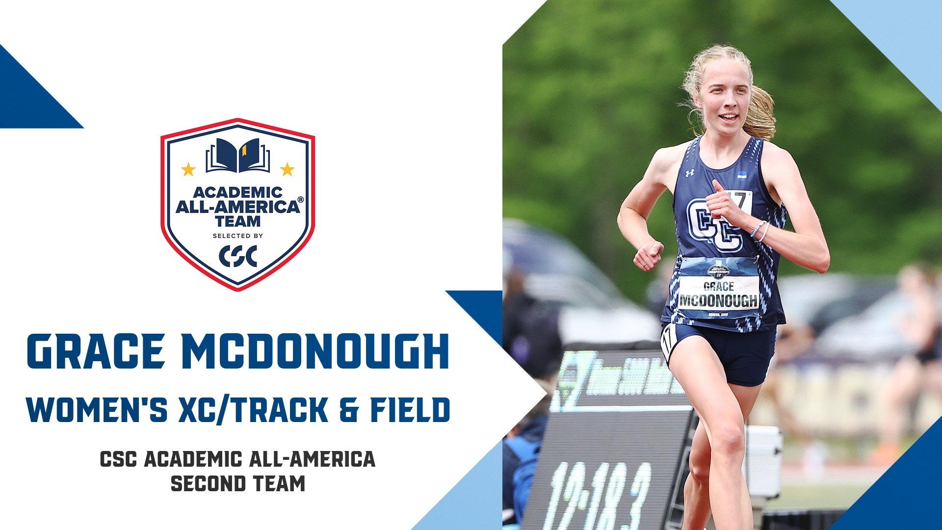 CSC Academic All-America Grace McDonough