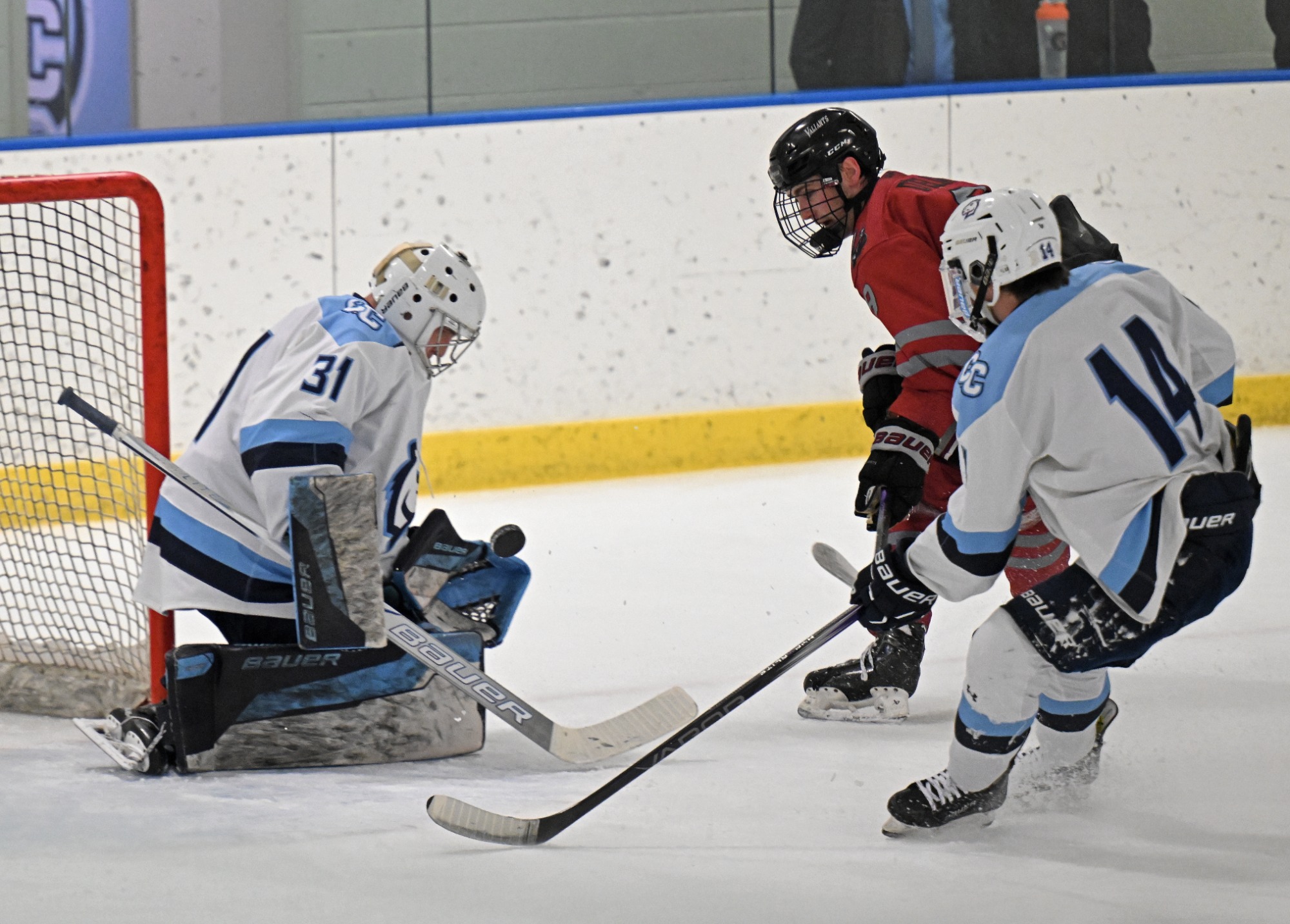 Men’s hockey v. Manhattanville Friday, January 9, 2026 at Dayton Arena. (Connecticut College photos by Sean D. Elliot)