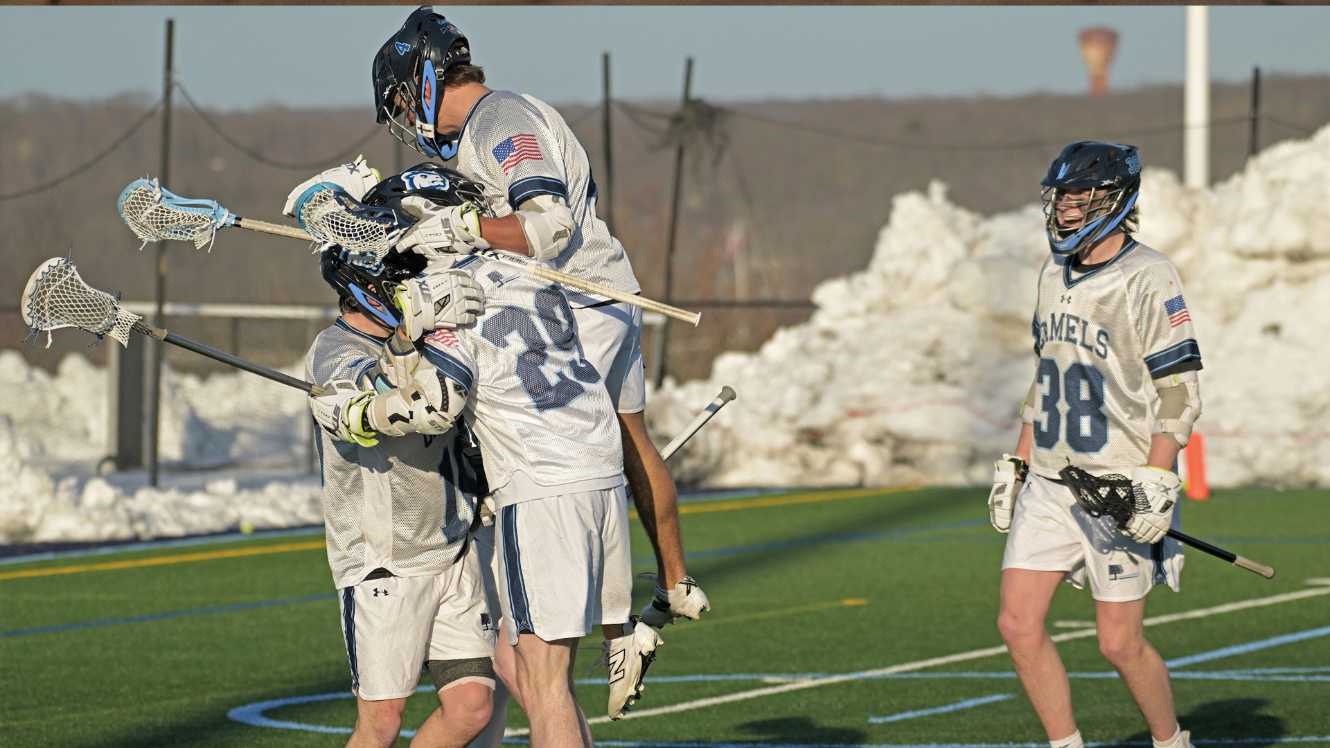 Men's Lacrosse Celebration