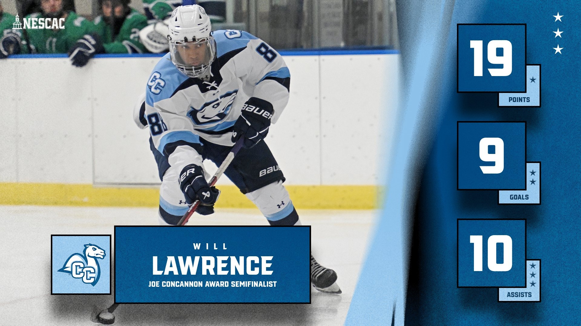 Will Lawrence Joe Concannon Semifinalist