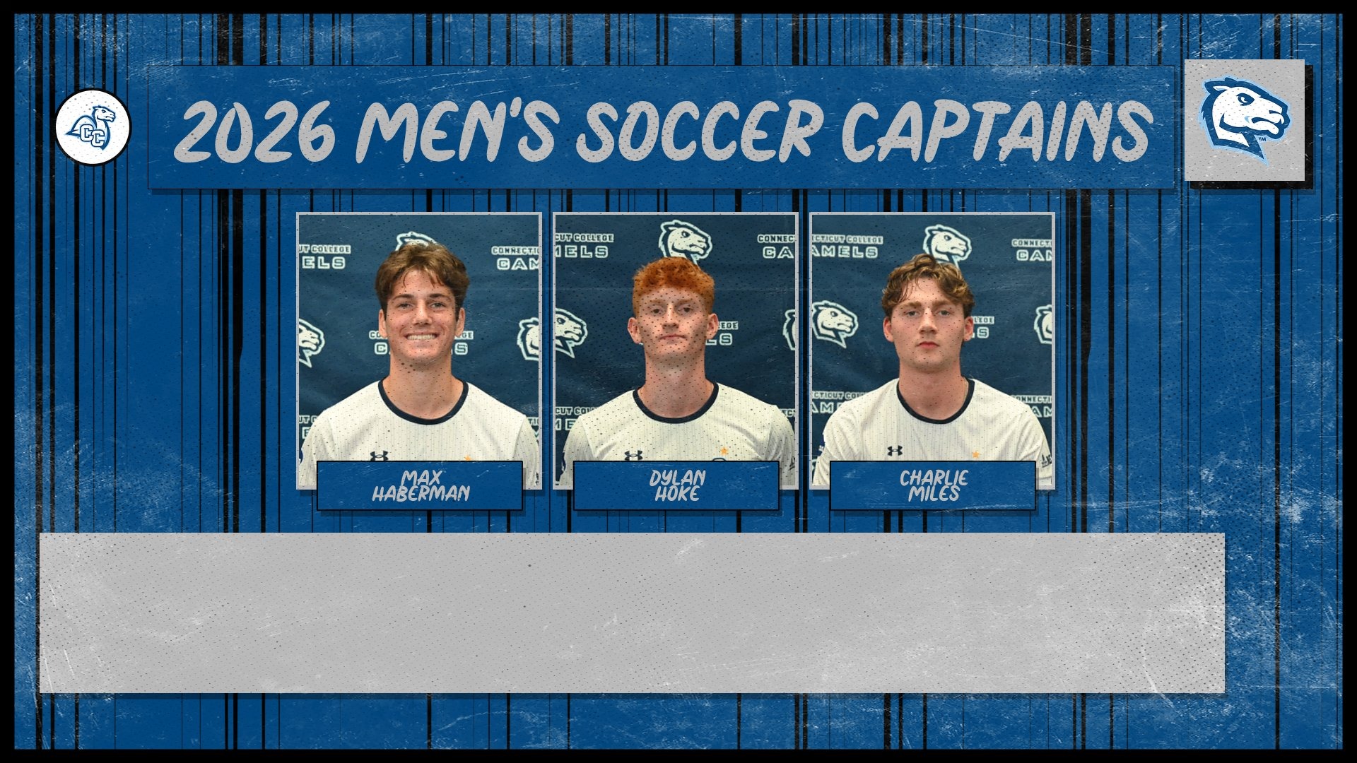 2026 Men's Soccer Captains