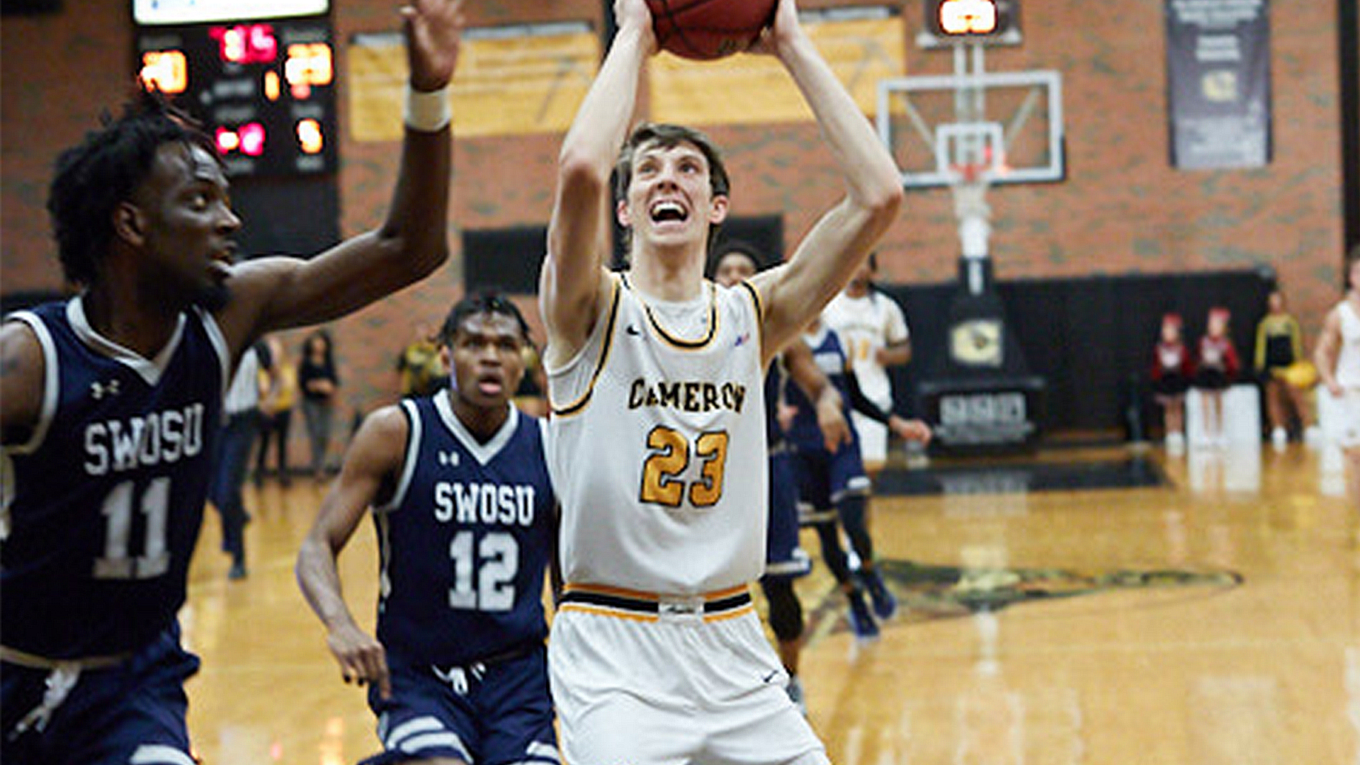 Connor Slater Men's Basketball Cameron University Athletics