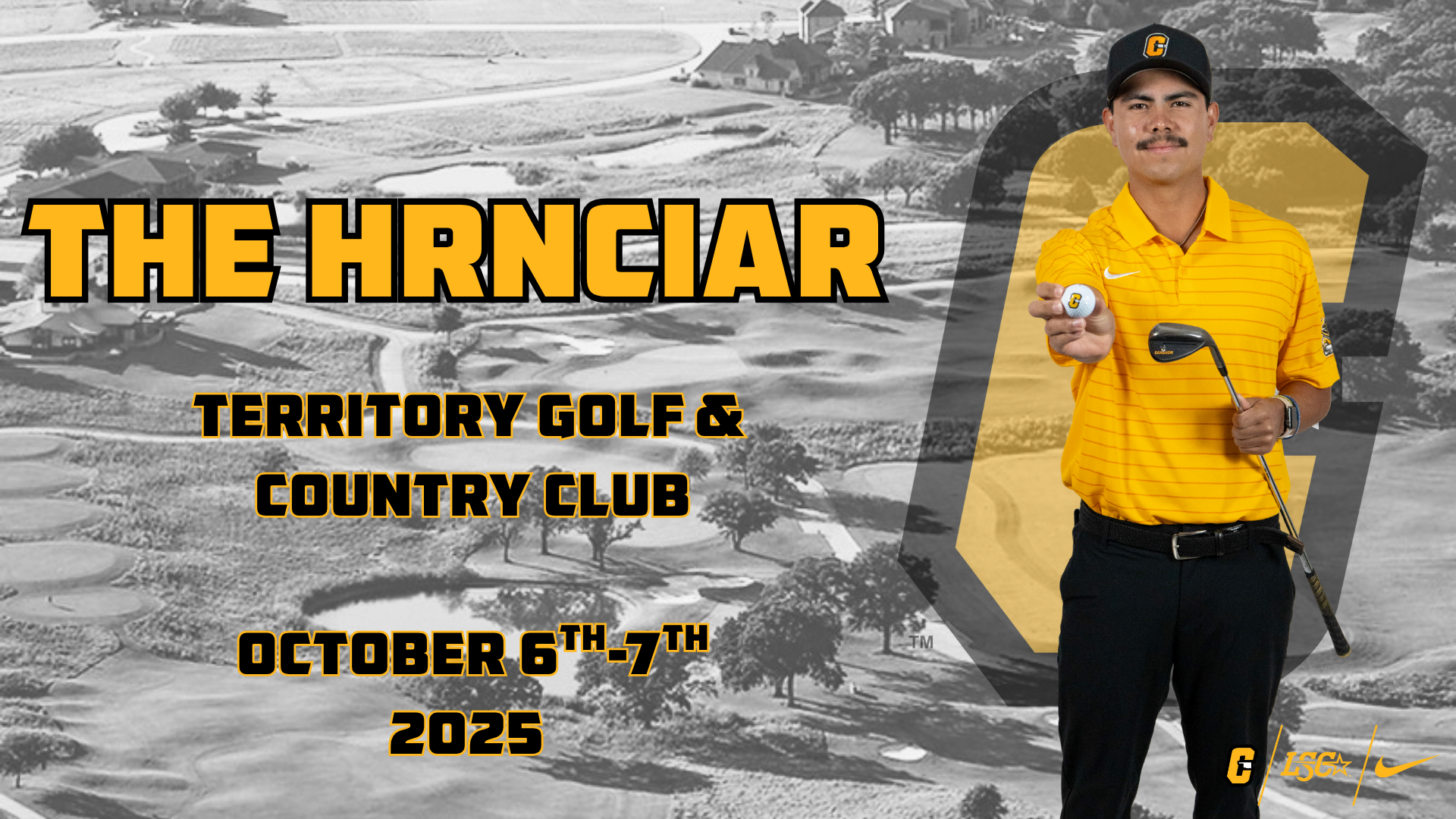 Men's golf at Hrnciar