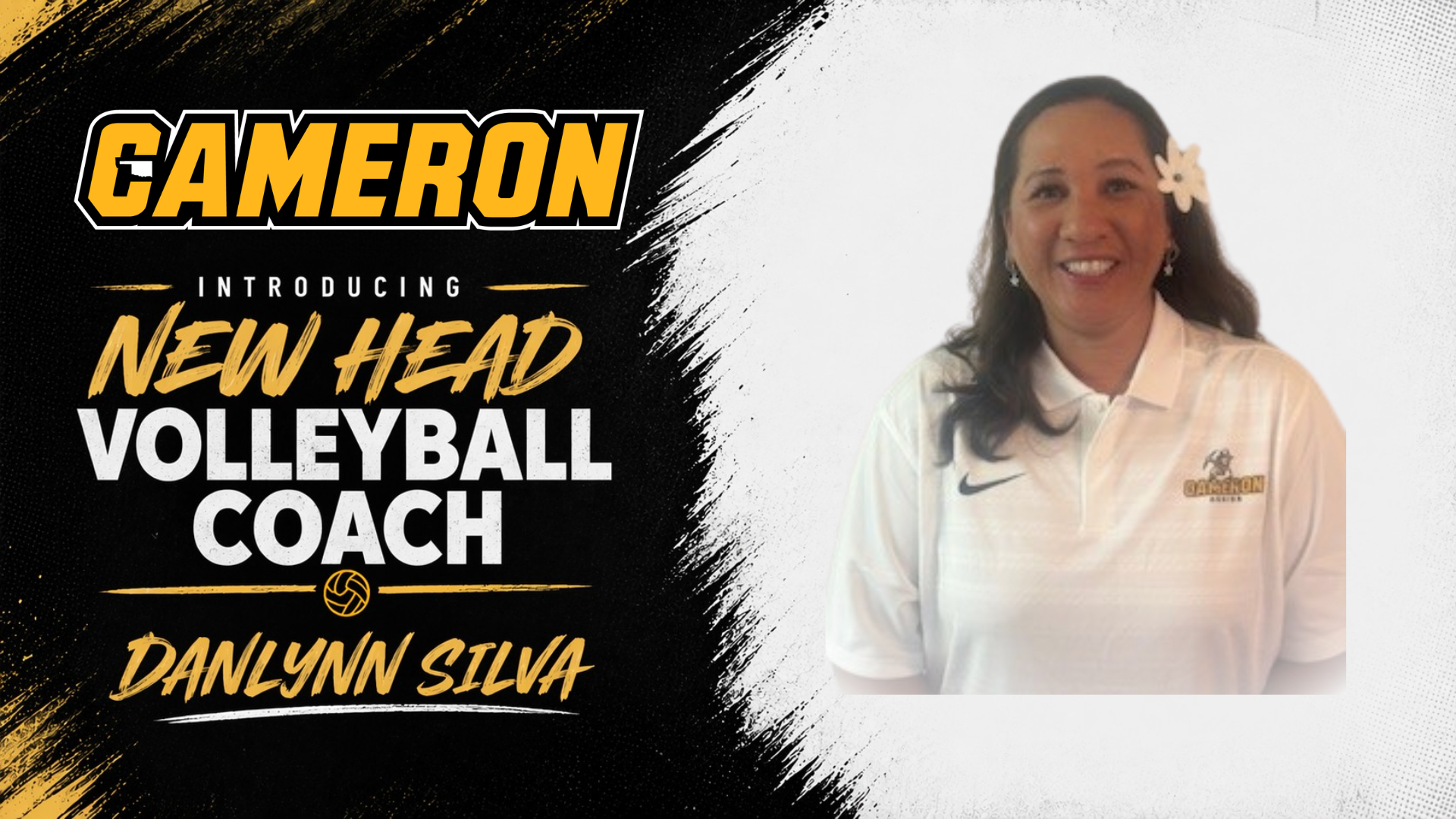 Cameron Introducing New Head Volleyball Coach Danlynn Silva