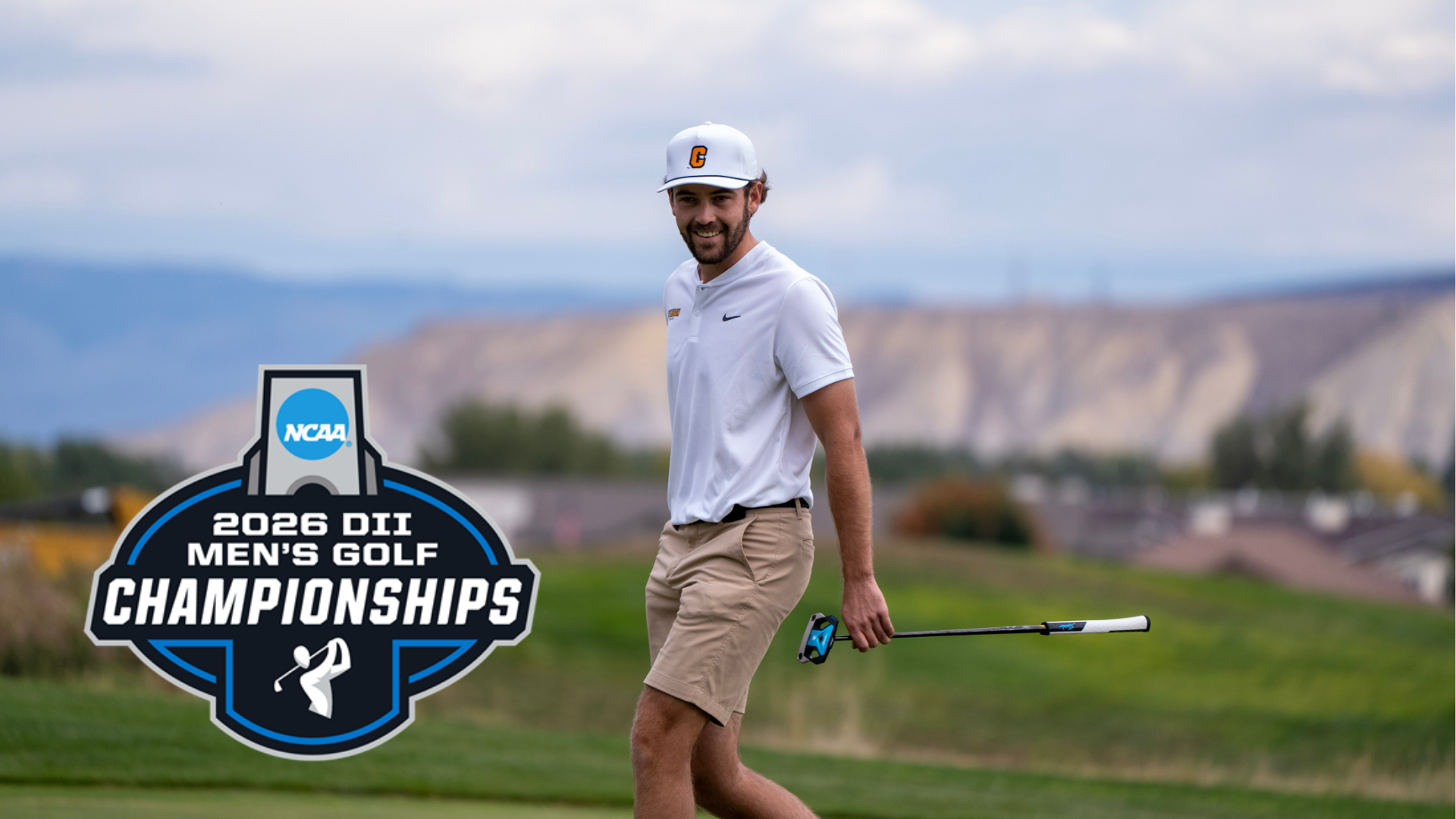 NCAA 2026 DII Men's Golf Championships featuring Cameron men's golfer