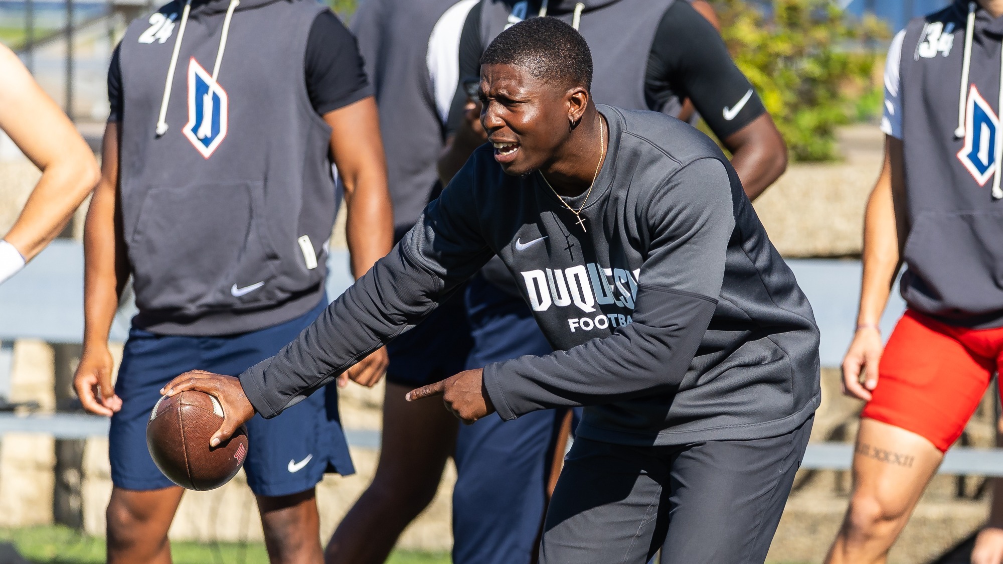 DaQuaun Jamison has been named defensive passing game coordinator and cornerbacks coach at Campbell.