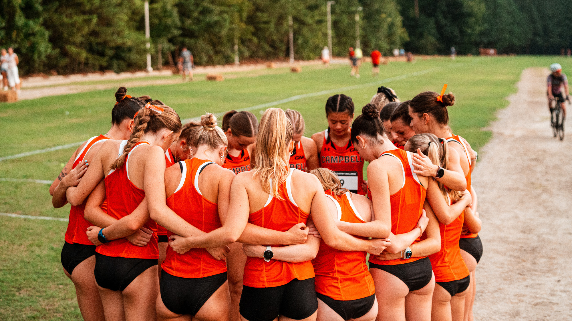XC Team Huddle