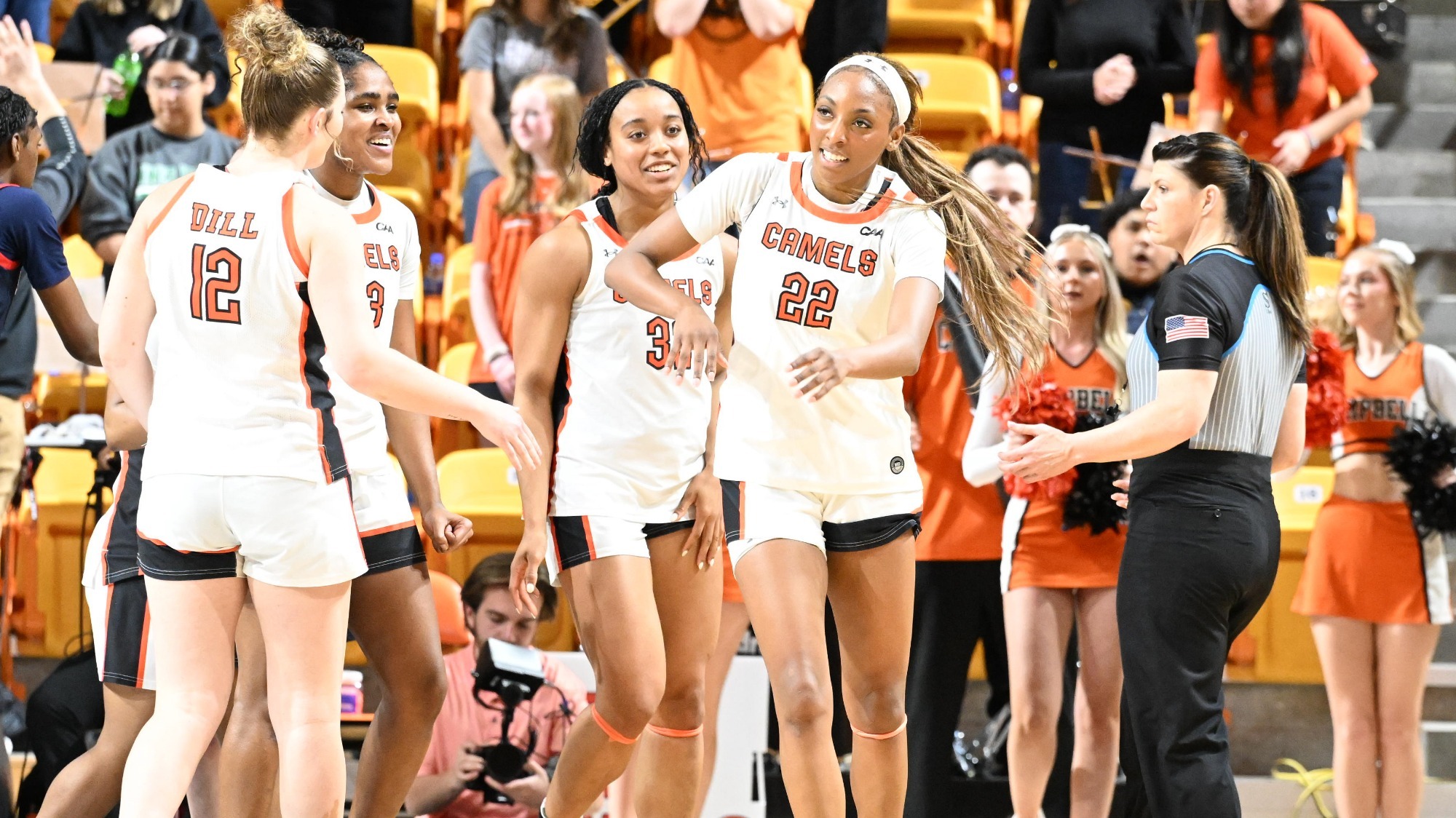 Gianni Boone and teammates