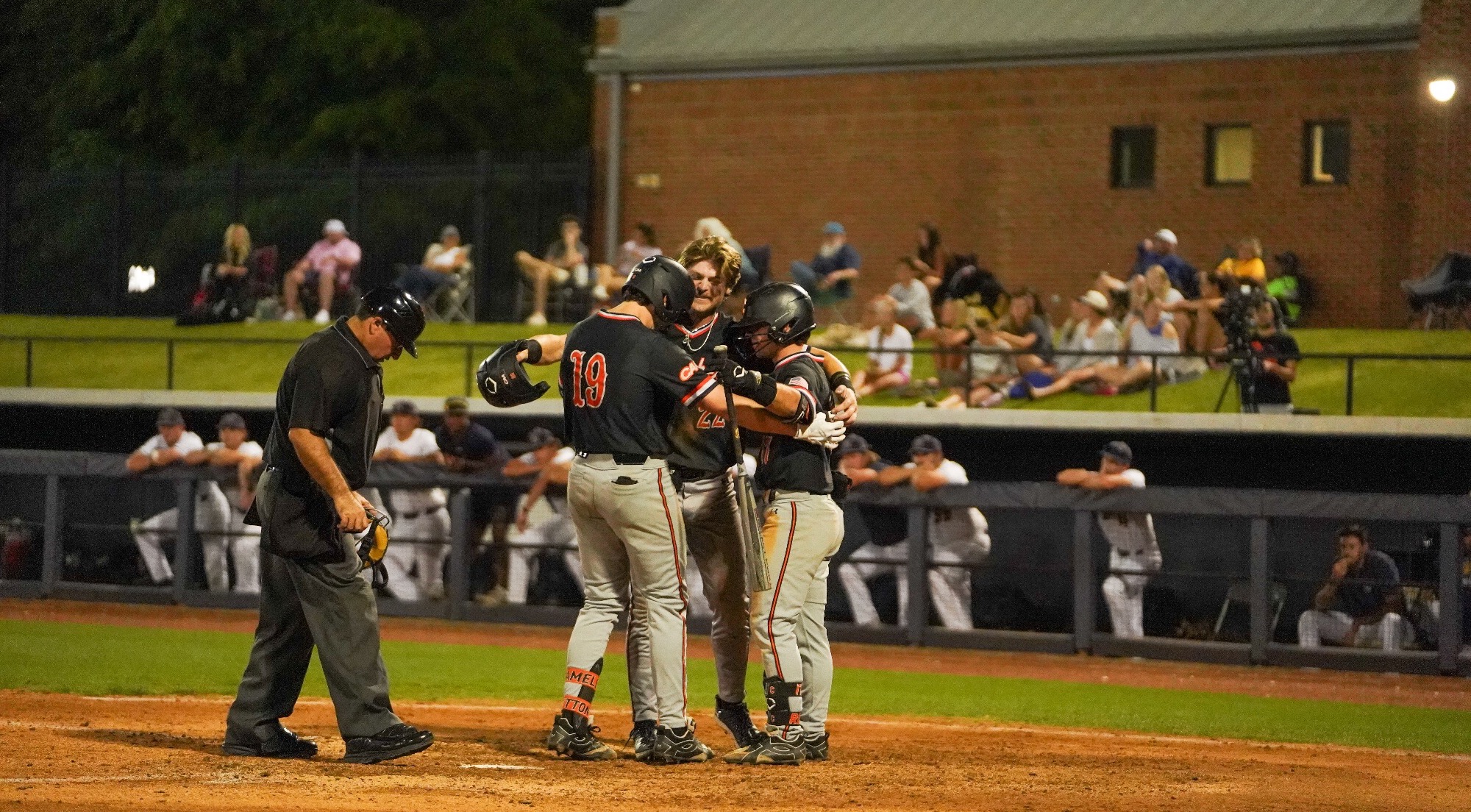 Logen Sutton Home Run celebration 