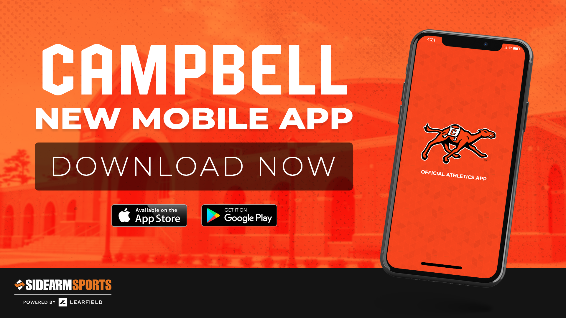 Download the new Campbell Athletics app