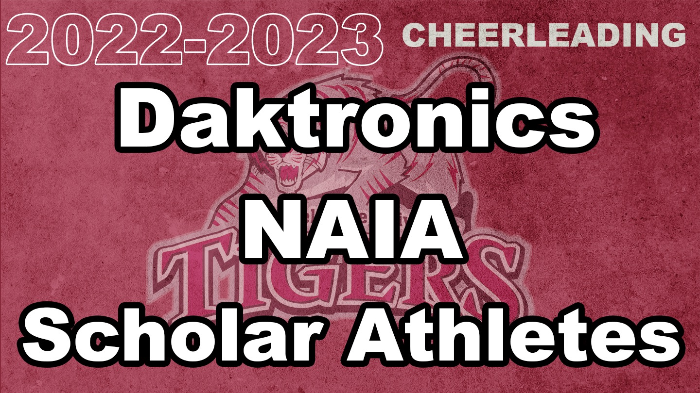 Cheerleading NAIA Scholar Athlete 3-8-23