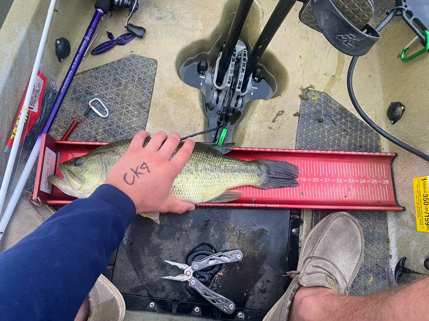 Kayak Bass Fishing Story