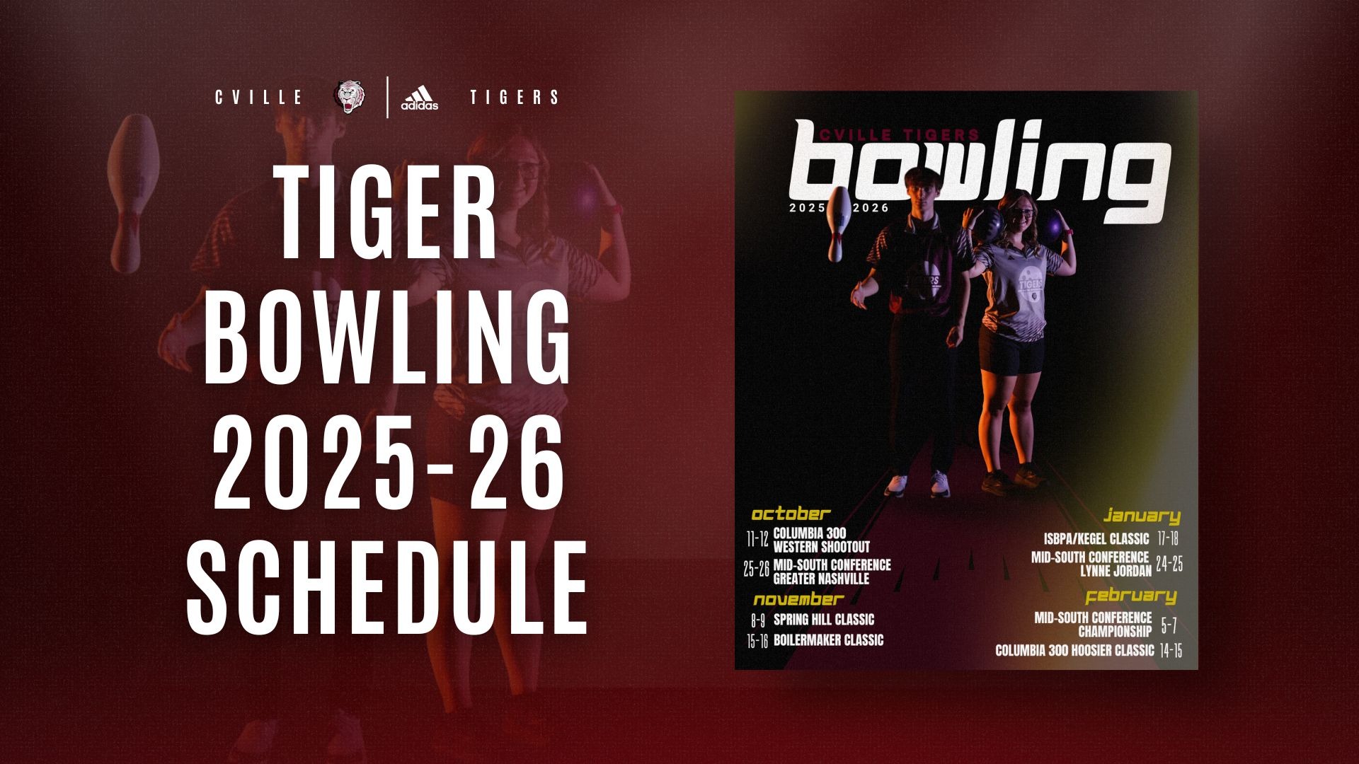 bowling schedule 102325