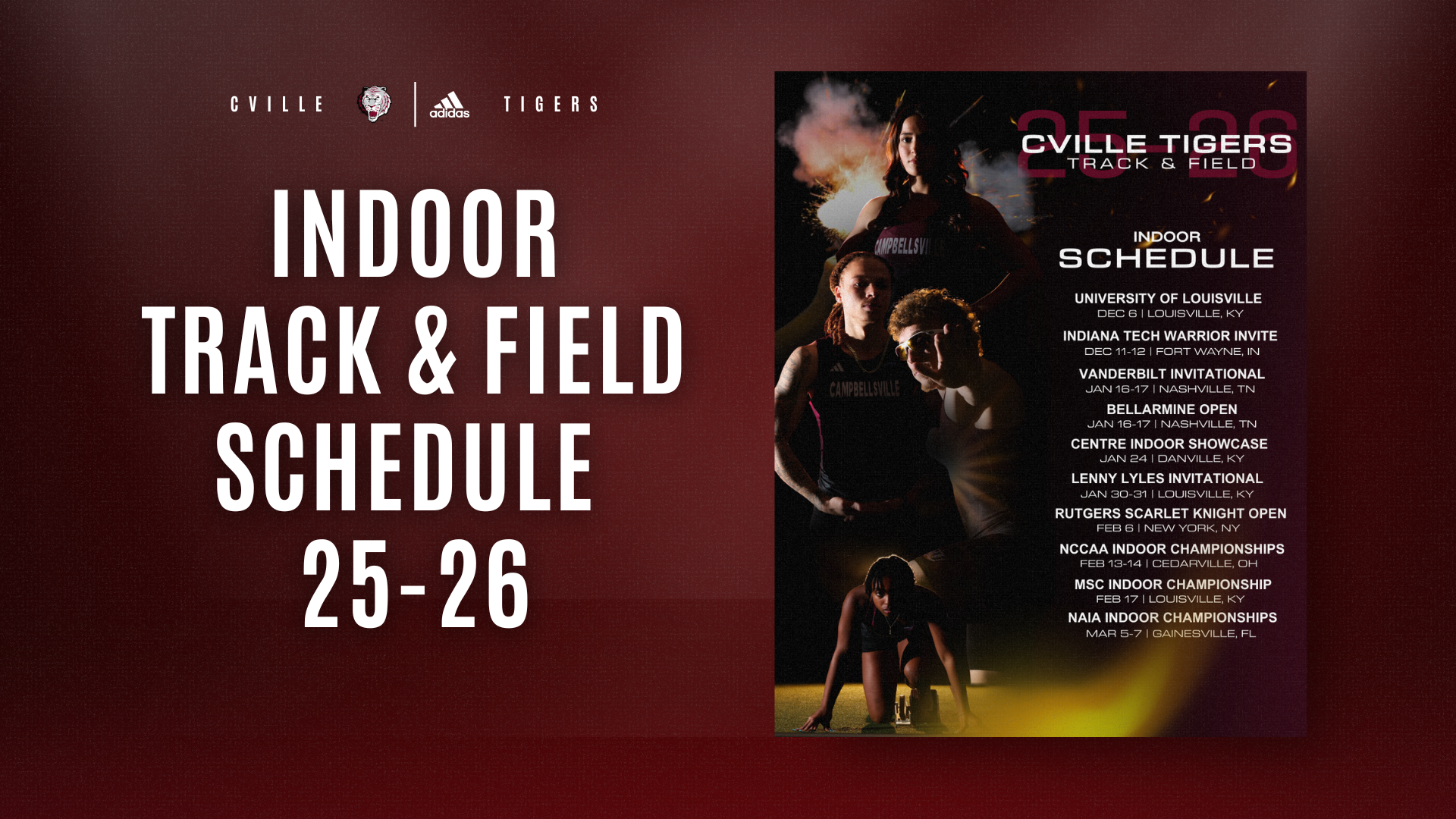 track&field schedule indoor12225