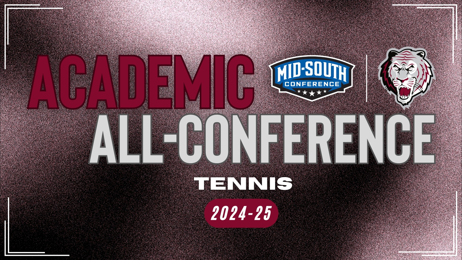 MSC Tennis All-Academic graphic