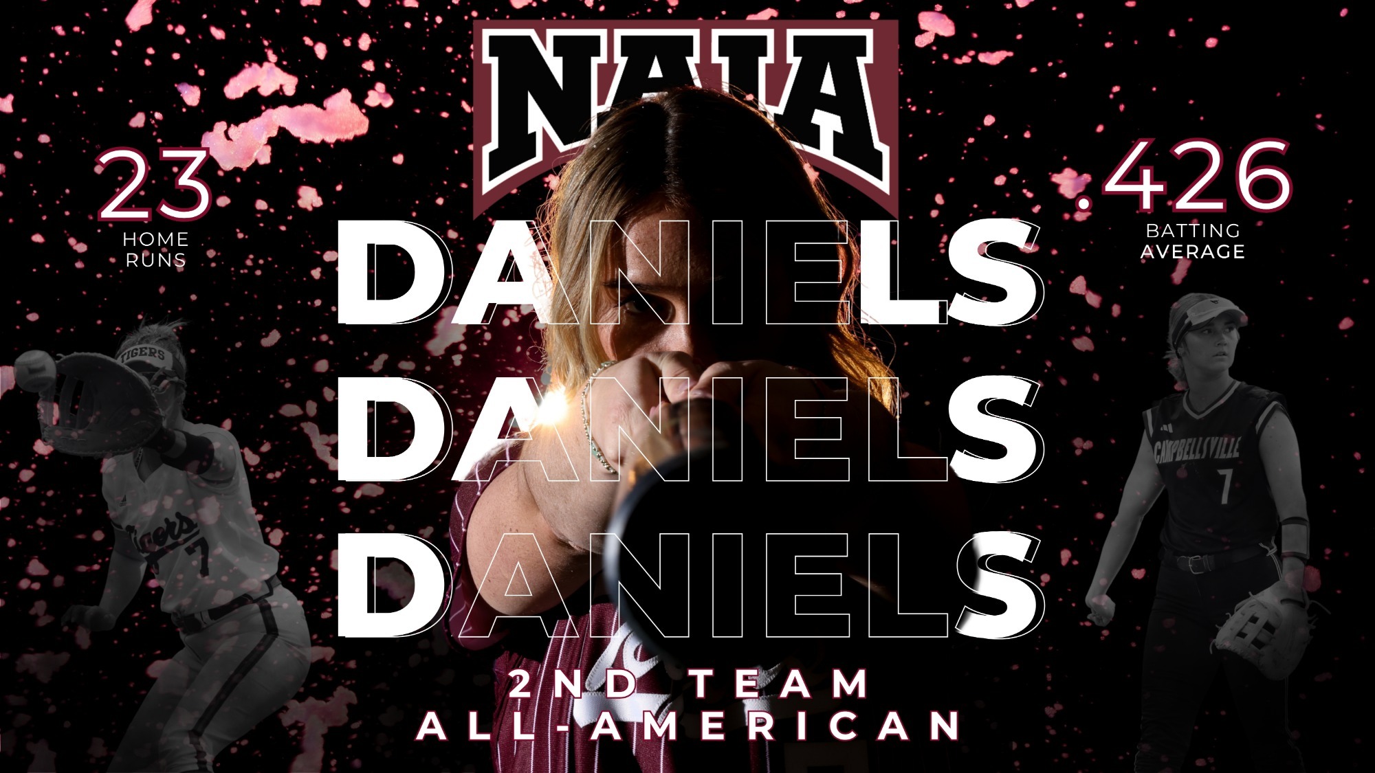 Daniels NAIA All-American graphic 6325