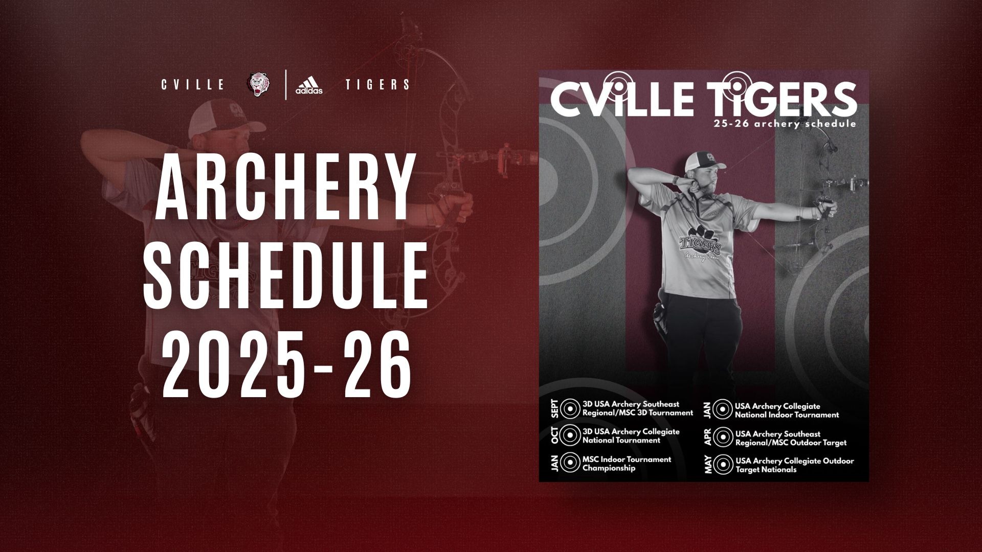 archery schedule 25-26