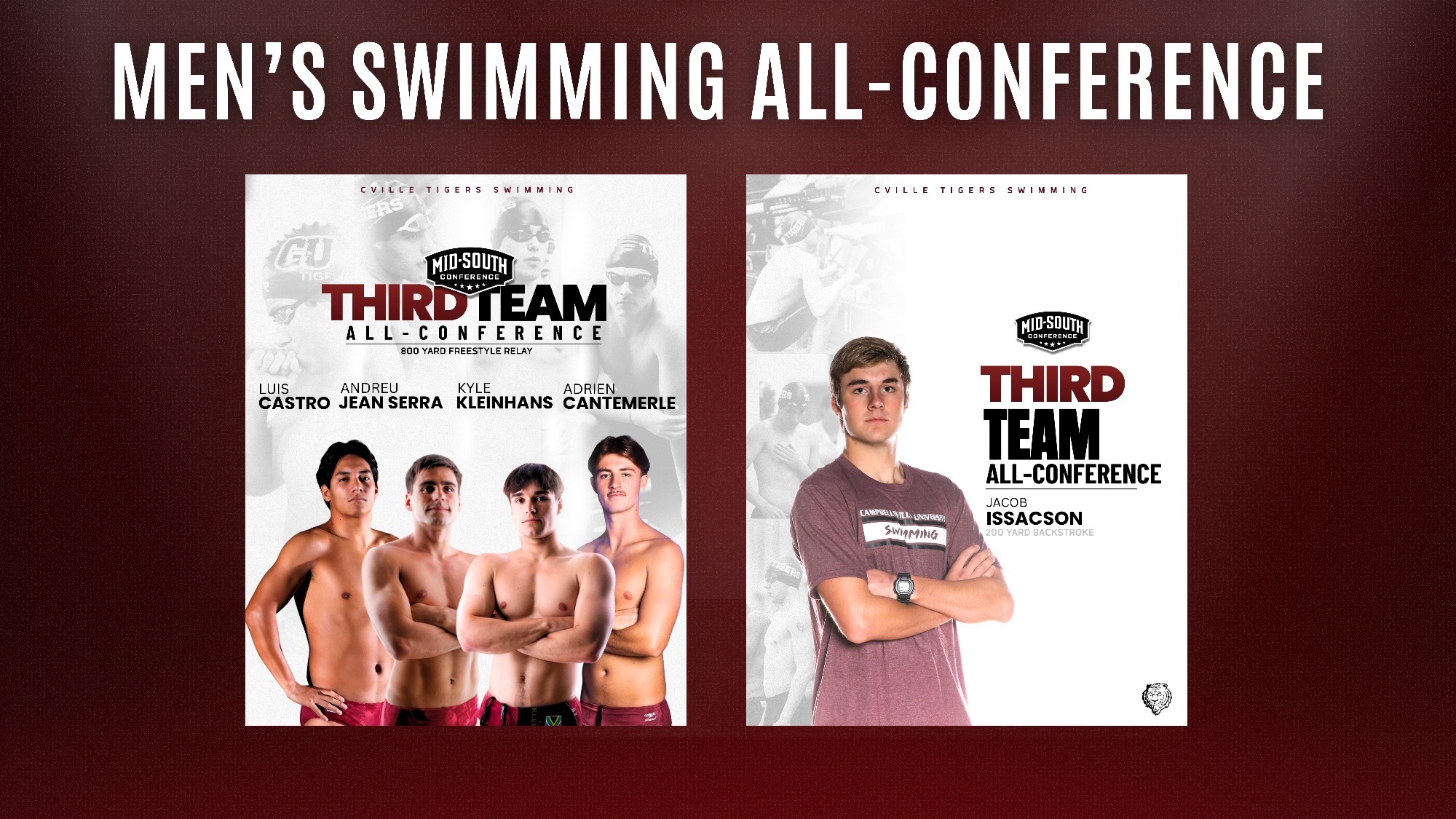 Men's Swimming All-Conference