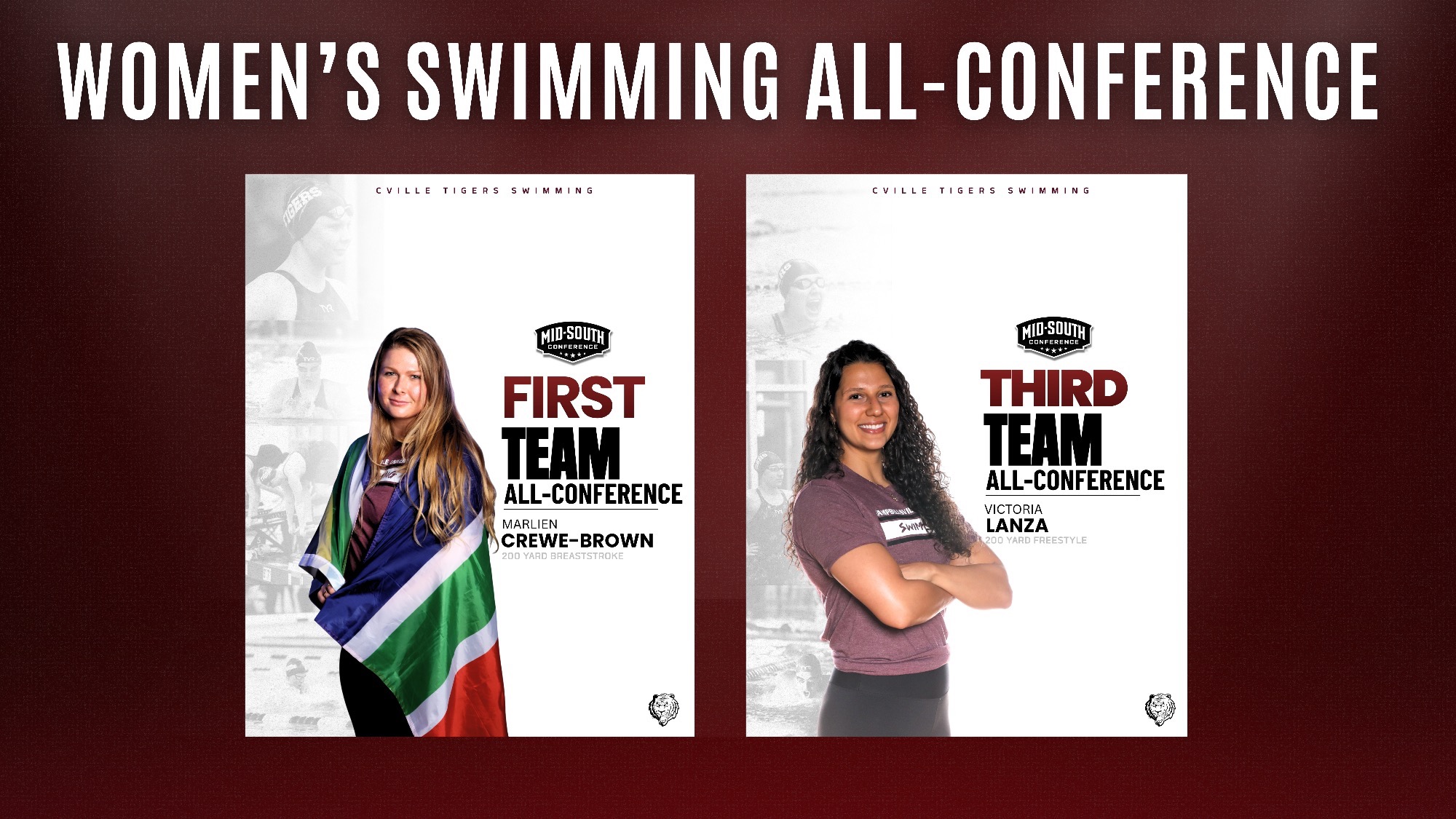 Women's Swimming All-Conference