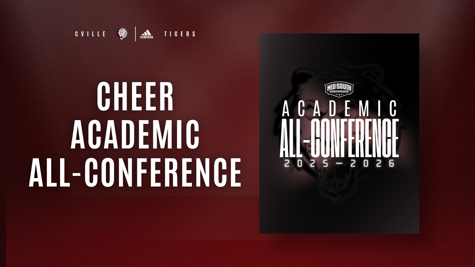 Cheer MSC All-Academic graphic 31626