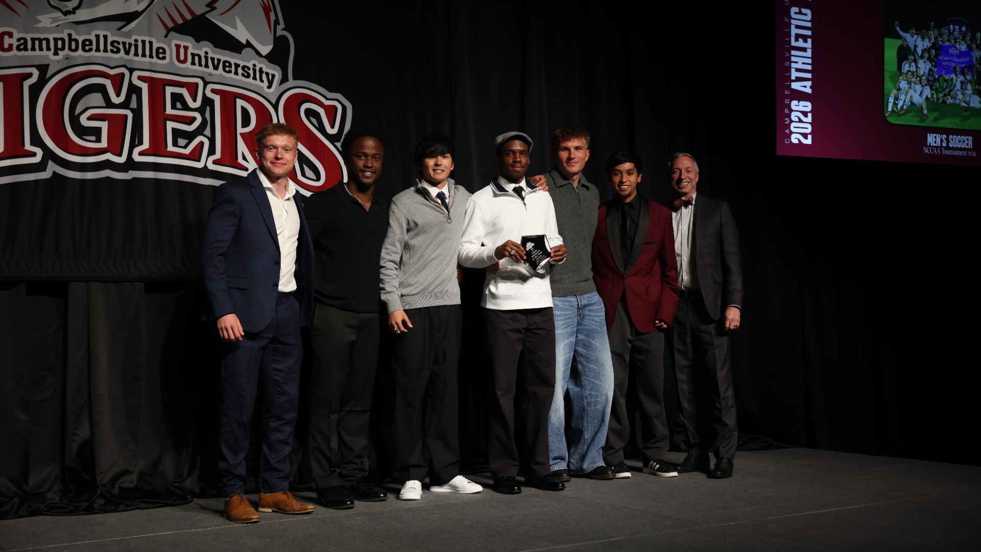 Men's Soccer at Athletic Awards Night 43026