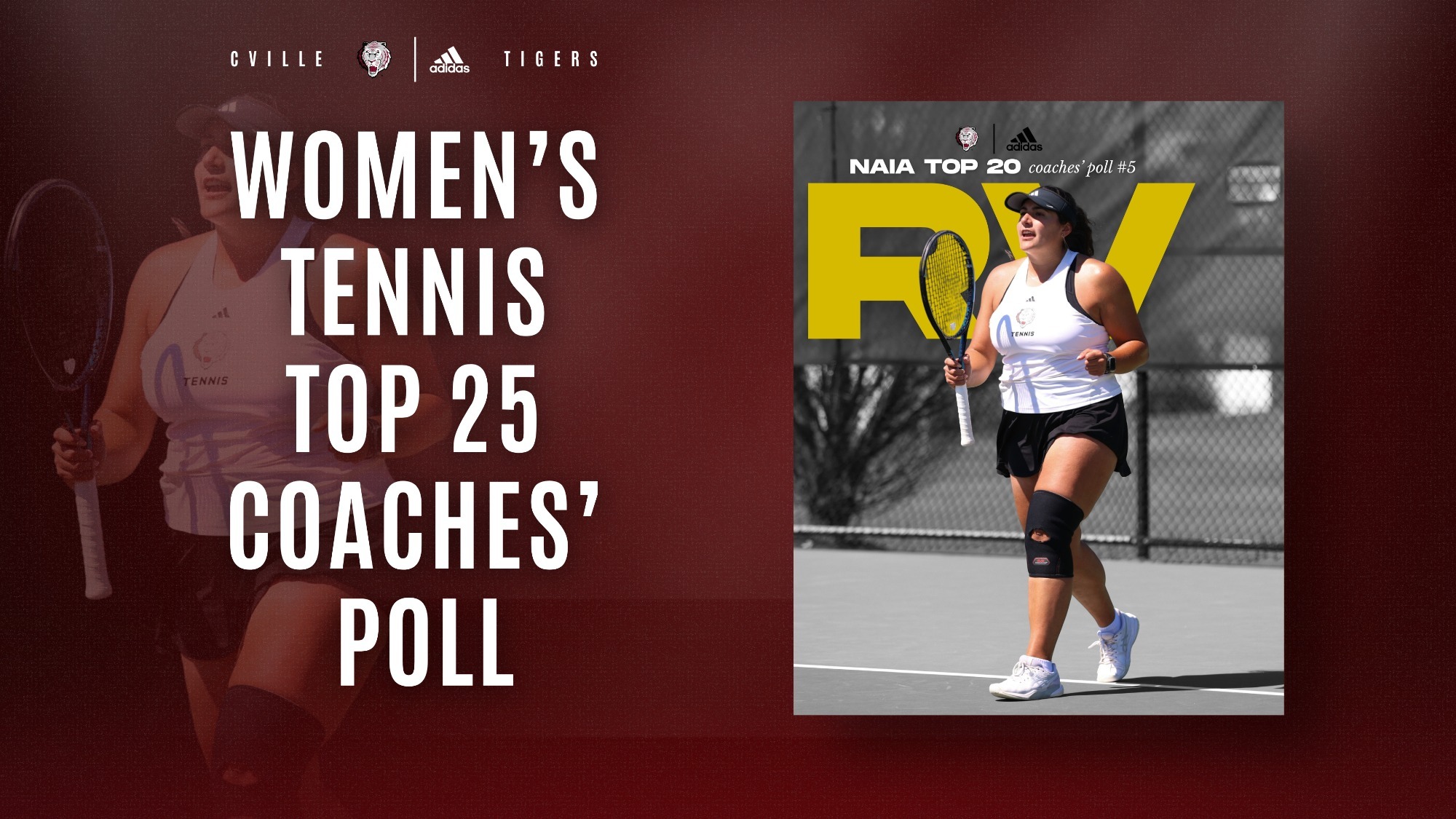 WTEN NAIA Ranking graphic 4826