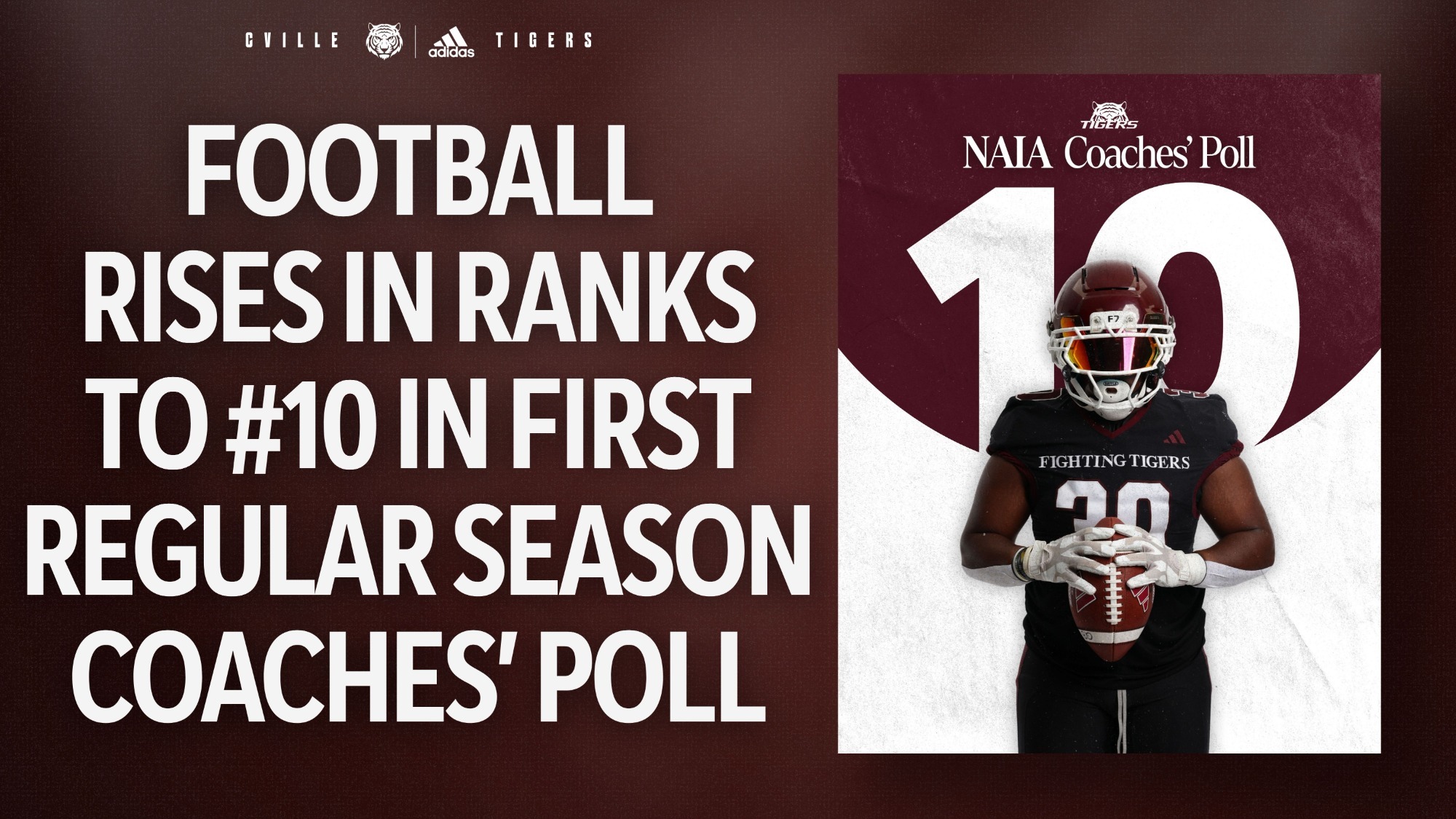 Football top 10 NAIA Coaches Poll