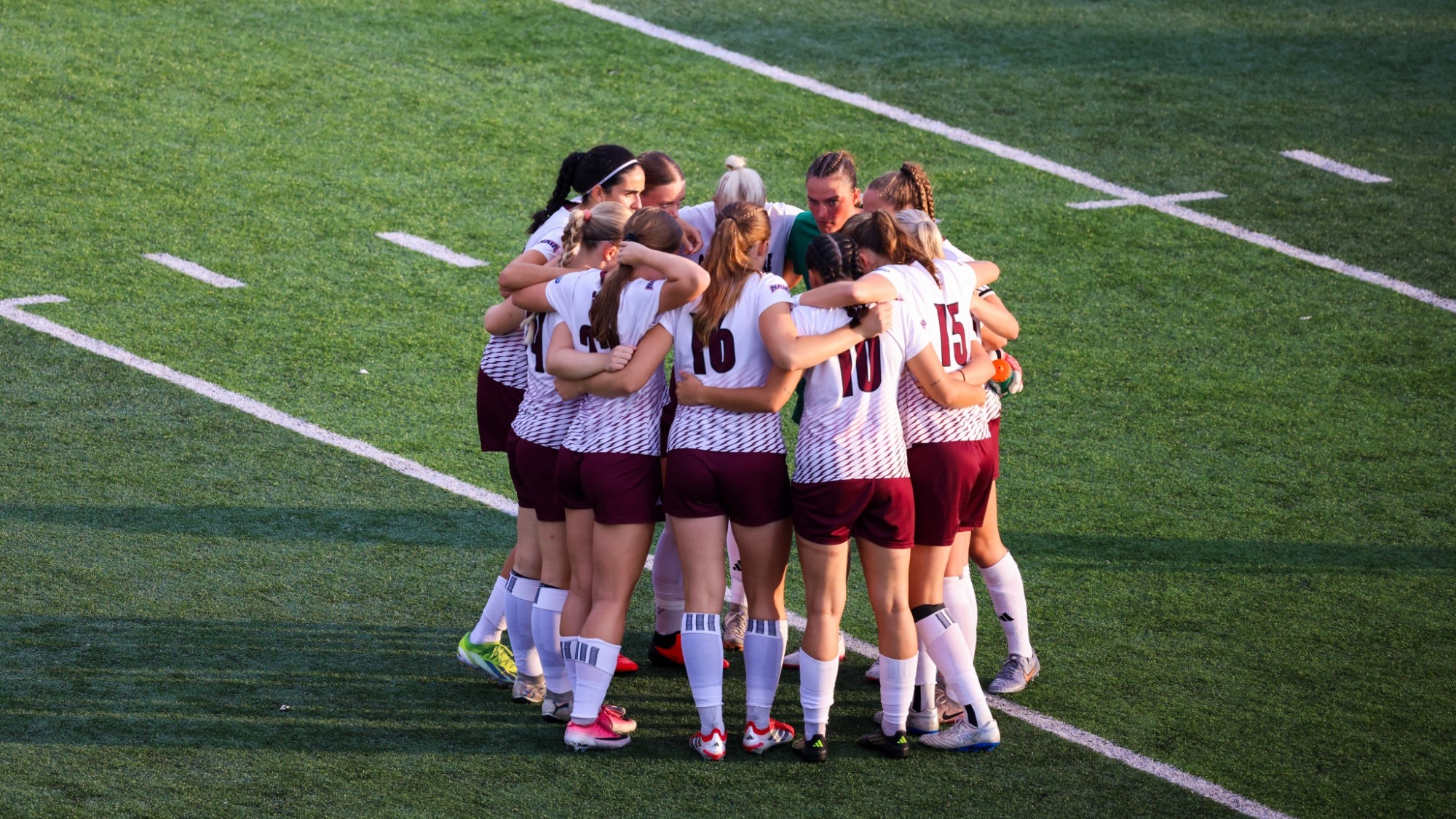 Team huddle