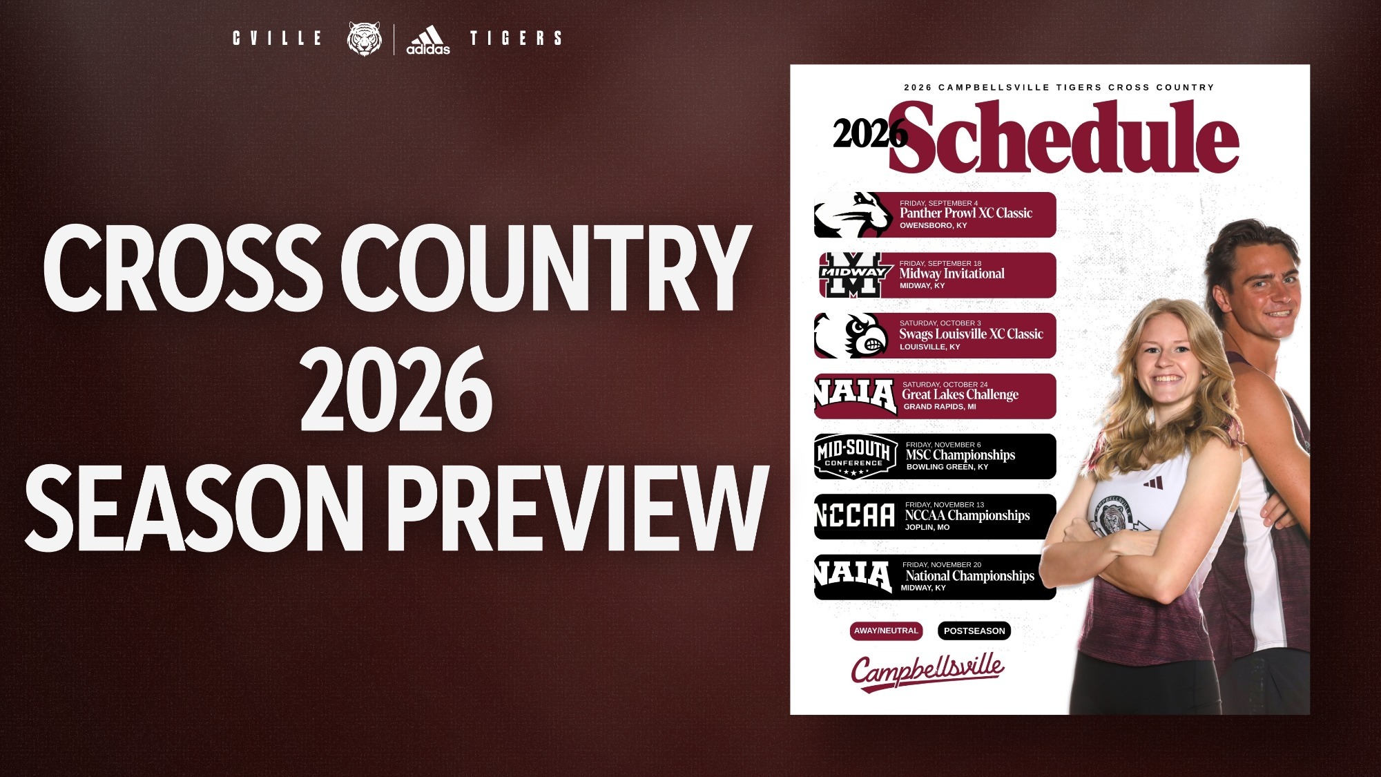 XC Schedule Graphic 2026