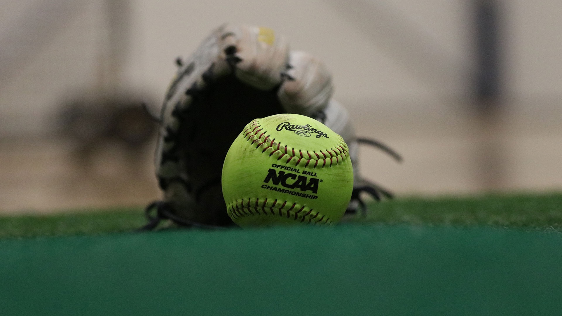 Canisius Softball Glove with NCAA Softball