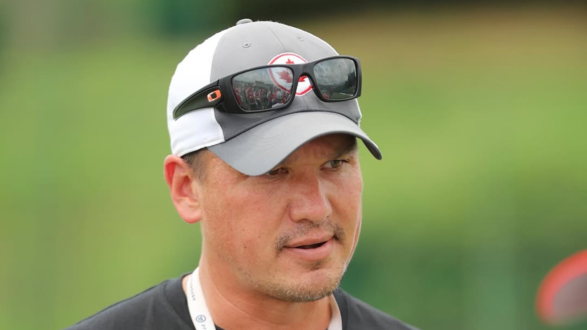 Canisius men's lacrosse coach Mark Miyashita in shown coaching with lacrosse Canada in this undated photo