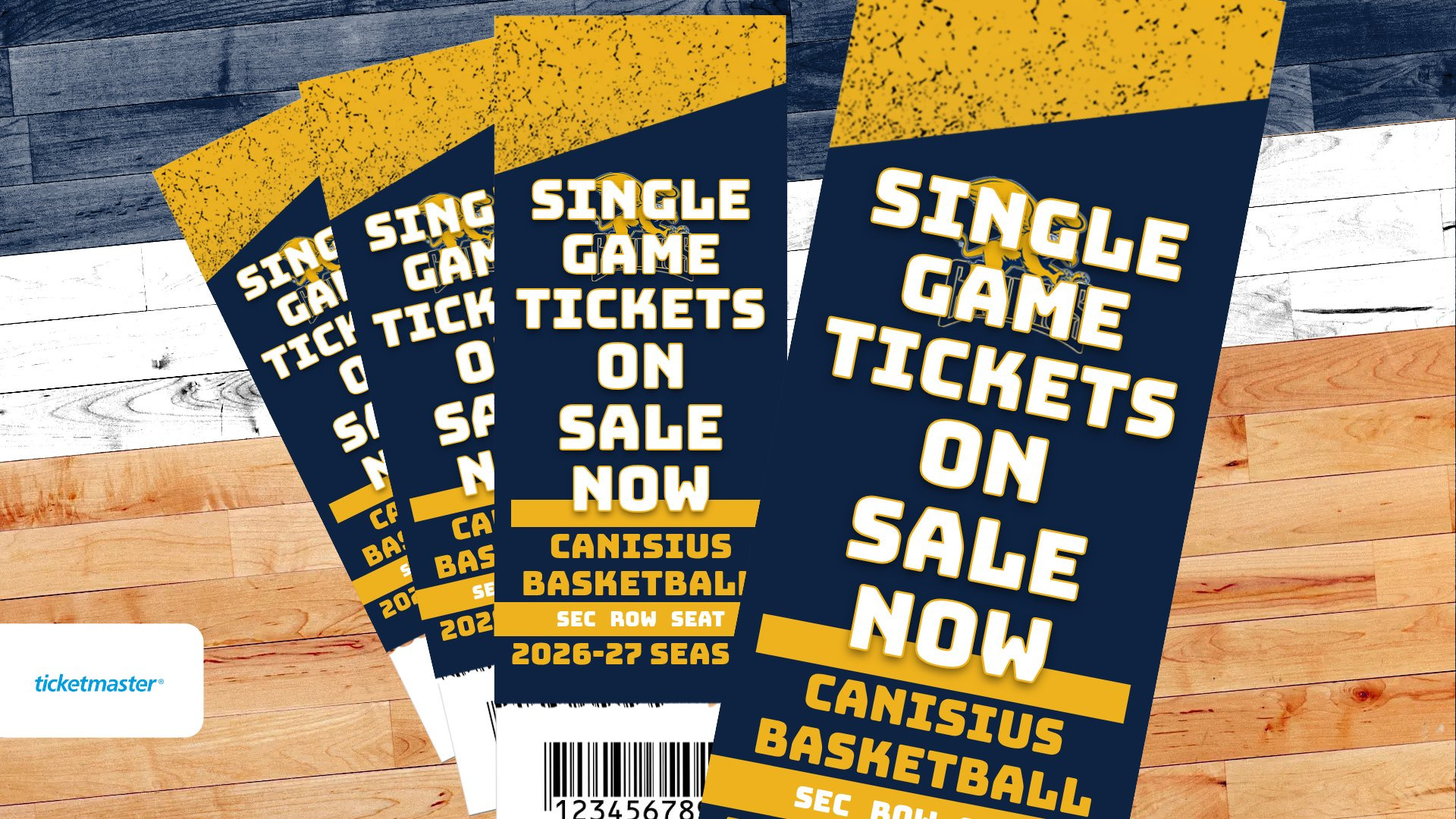 2026-27 Single-Game Basketball Tickets Graphic